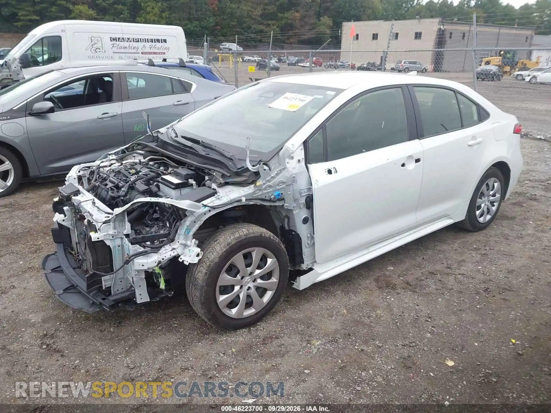 2 Photograph of a damaged car JTDB4MEE7P3015452 TOYOTA COROLLA 2023