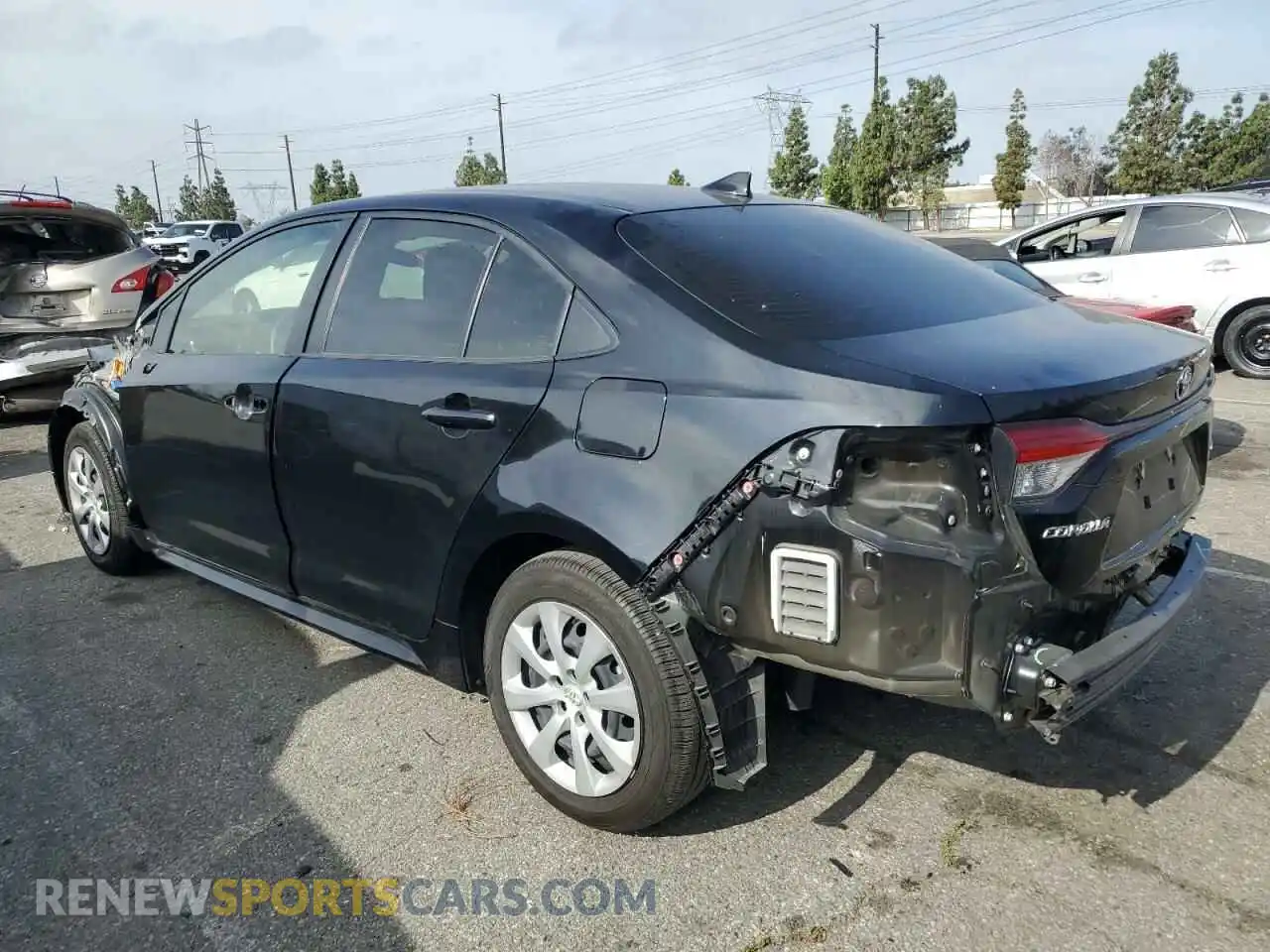 2 Photograph of a damaged car JTDB4MEE7P3015810 TOYOTA COROLLA 2023