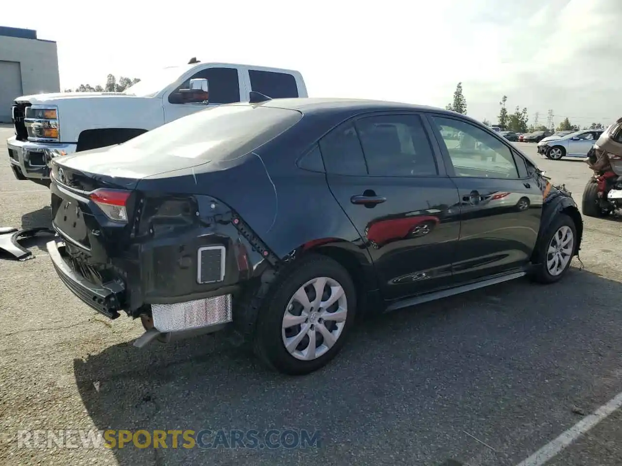 3 Photograph of a damaged car JTDB4MEE7P3015810 TOYOTA COROLLA 2023