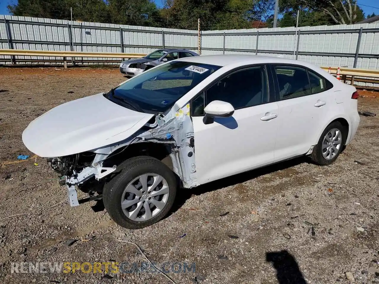 1 Photograph of a damaged car JTDB4MEE7P3015984 TOYOTA COROLLA 2023