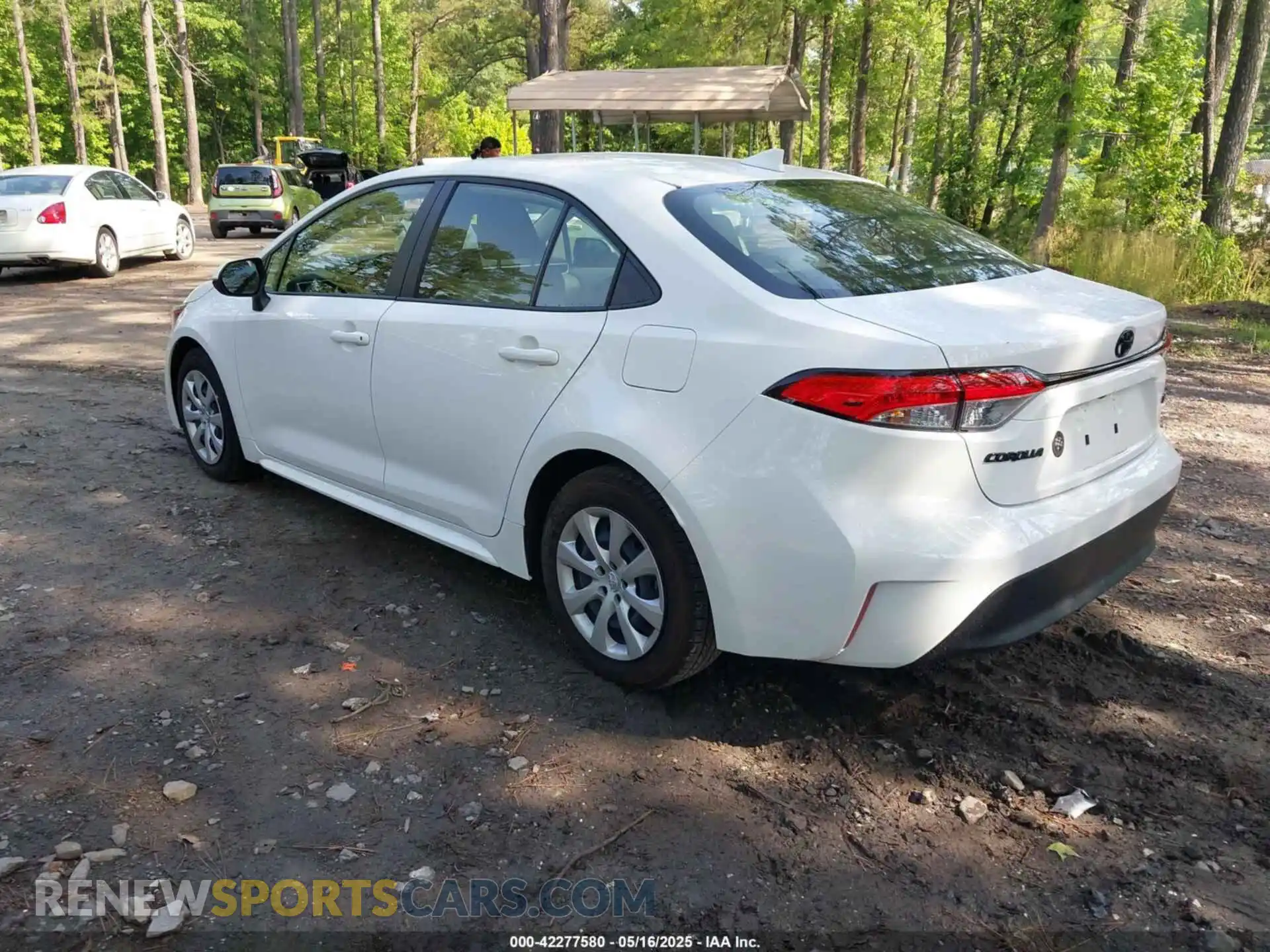3 fotografías del automóvil dañado JTDB4MEE7PJ011381 TOYOTA COROLLA 2023