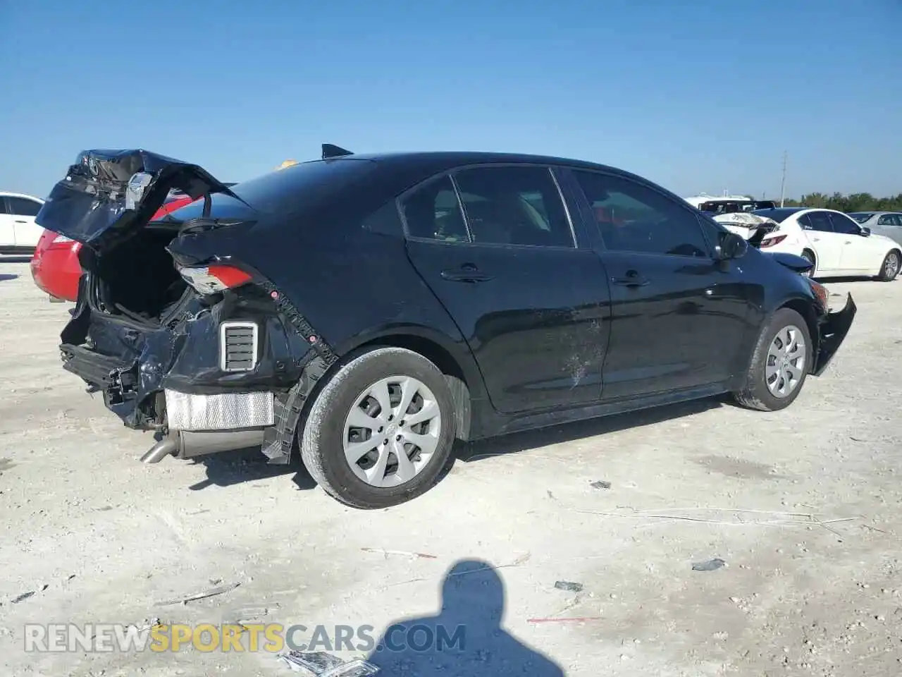 3 Photograph of a damaged car JTDB4MEE8P3001530 TOYOTA COROLLA 2023