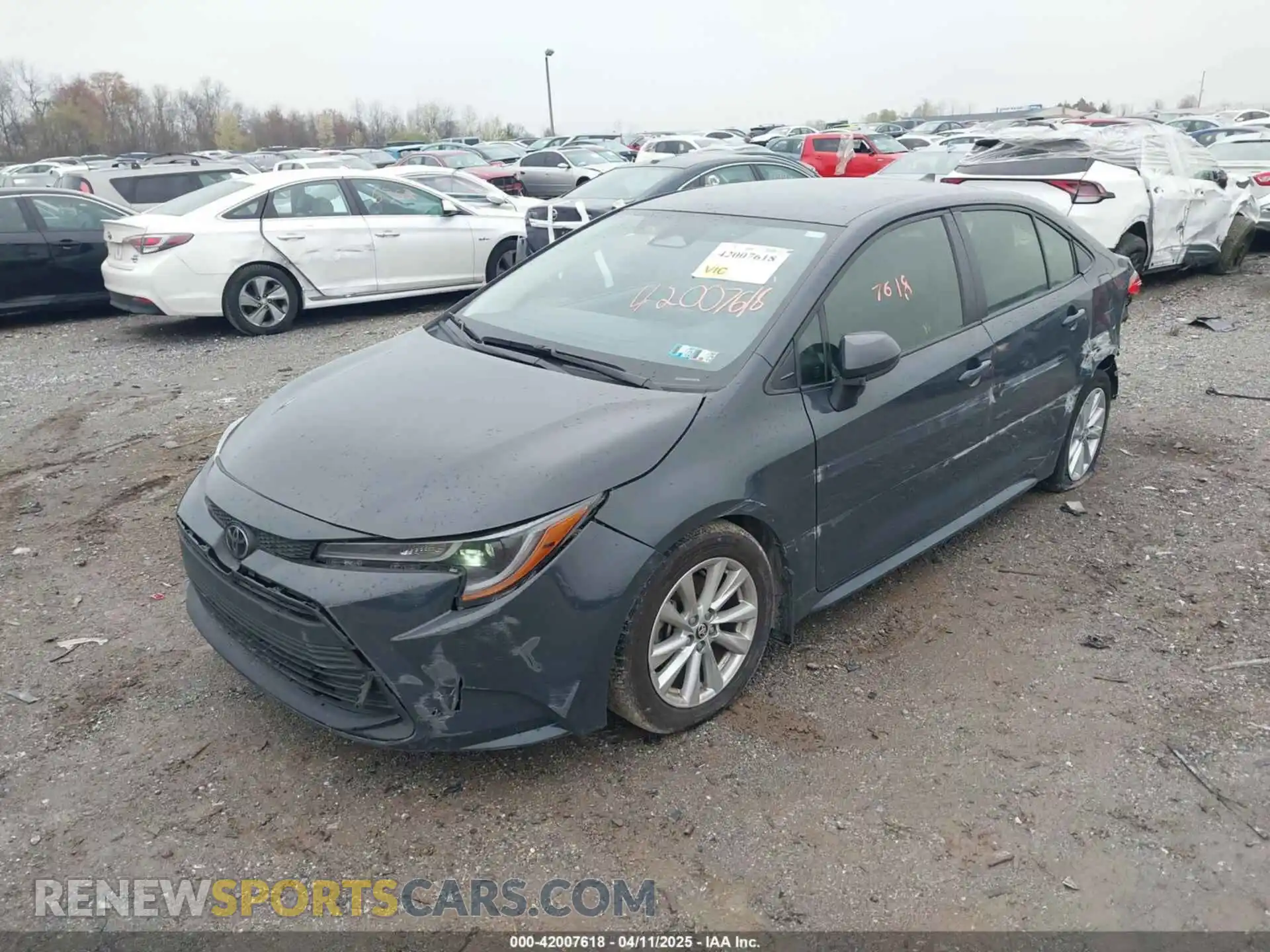 2 Photograph of a damaged car JTDB4MEE8P3003083 TOYOTA COROLLA 2023