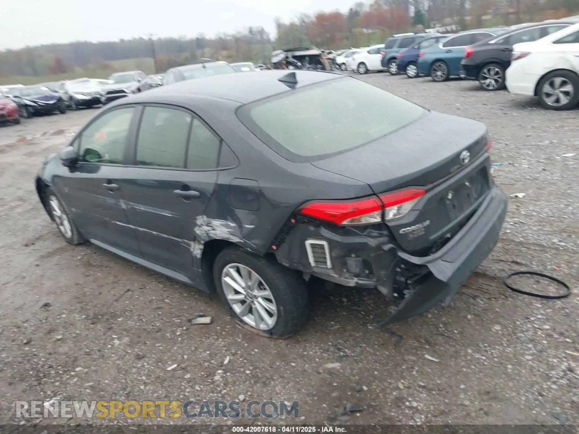 3 Photograph of a damaged car JTDB4MEE8P3003083 TOYOTA COROLLA 2023