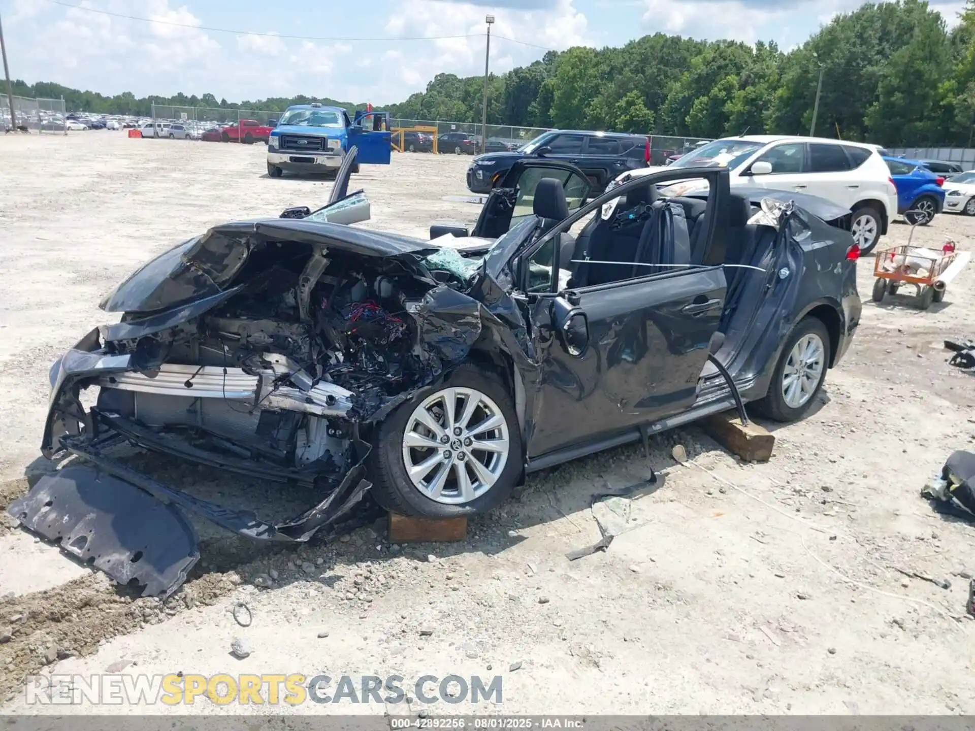 2 Photograph of a damaged car JTDB4MEE8P3003682 TOYOTA COROLLA 2023