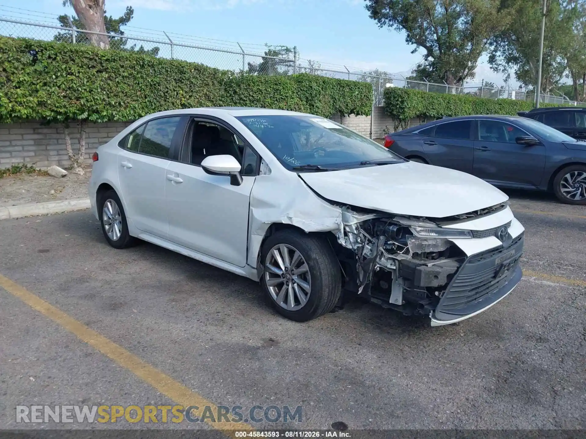1 fotografías del automóvil dañado JTDB4MEE8P3006565 TOYOTA COROLLA 2023
