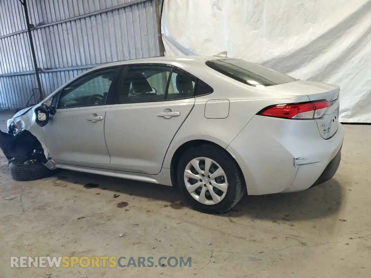 2 Photograph of a damaged car JTDB4MEE8P3008199 TOYOTA COROLLA 2023