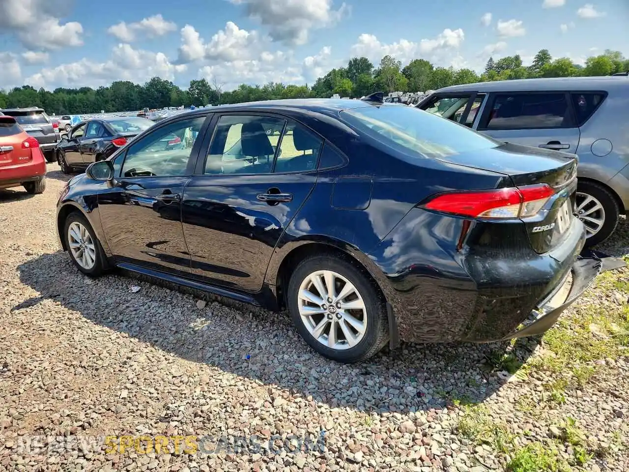 2 Photograph of a damaged car JTDB4MEE8P3012043 TOYOTA COROLLA 2023