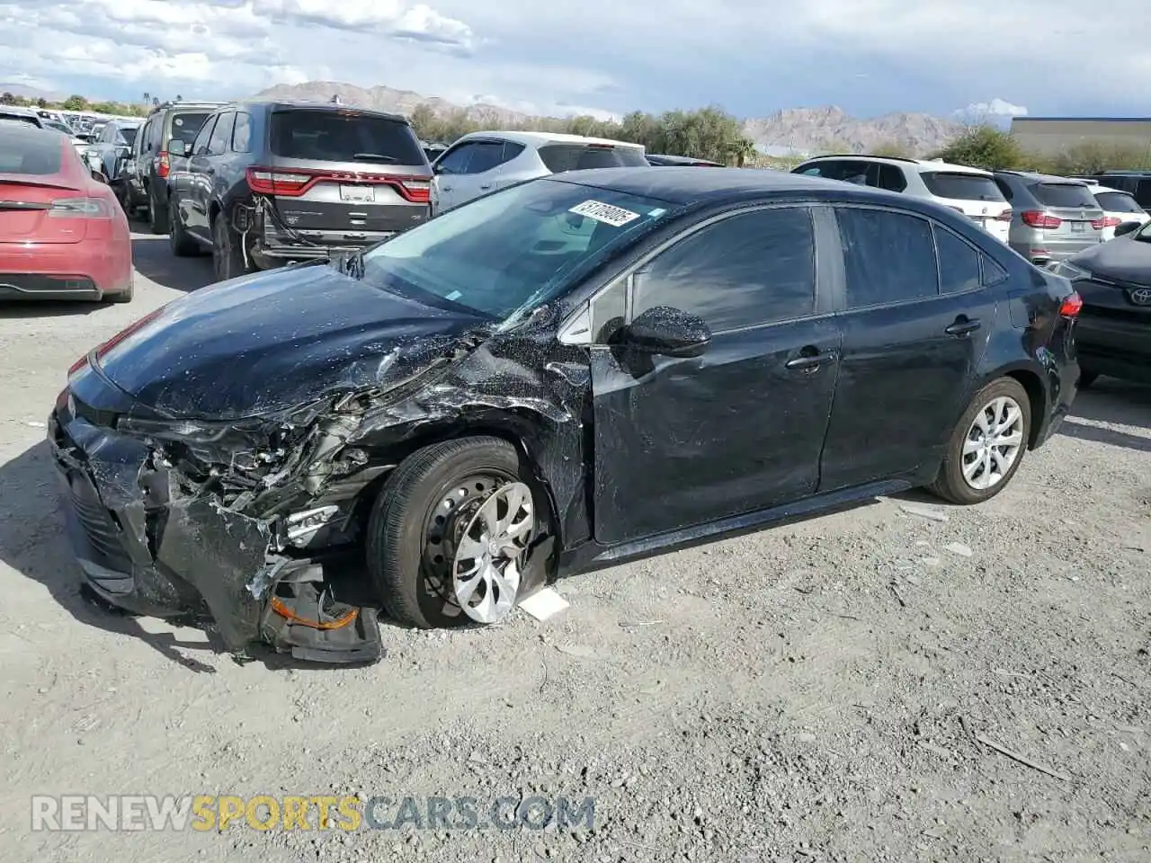 1 Photograph of a damaged car JTDB4MEE8P3014939 TOYOTA COROLLA 2023