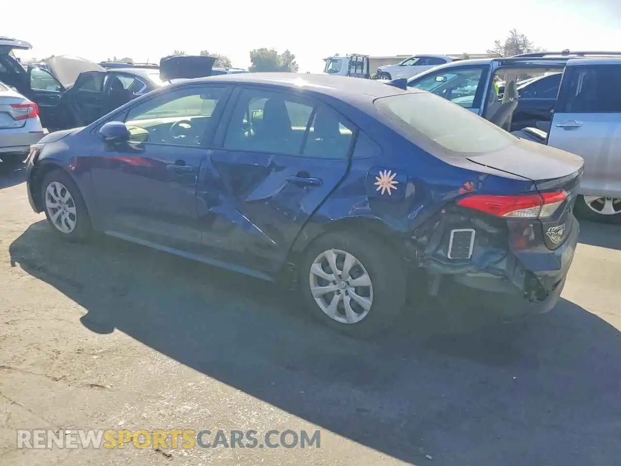2 Photograph of a damaged car JTDB4MEE8PJ011826 TOYOTA COROLLA 2023