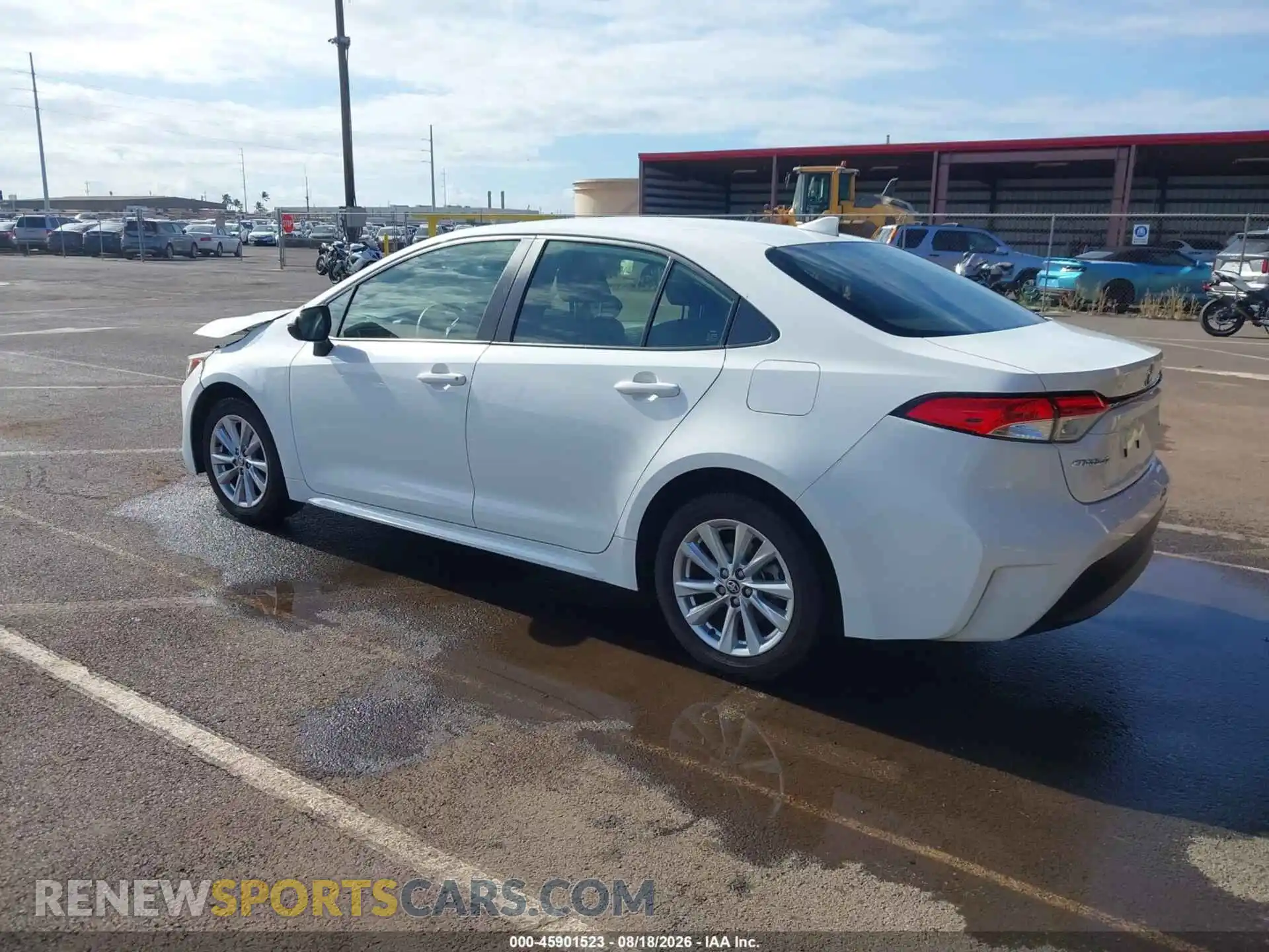3 fotografías del automóvil dañado JTDB4MEE9P3014397 TOYOTA COROLLA 2023