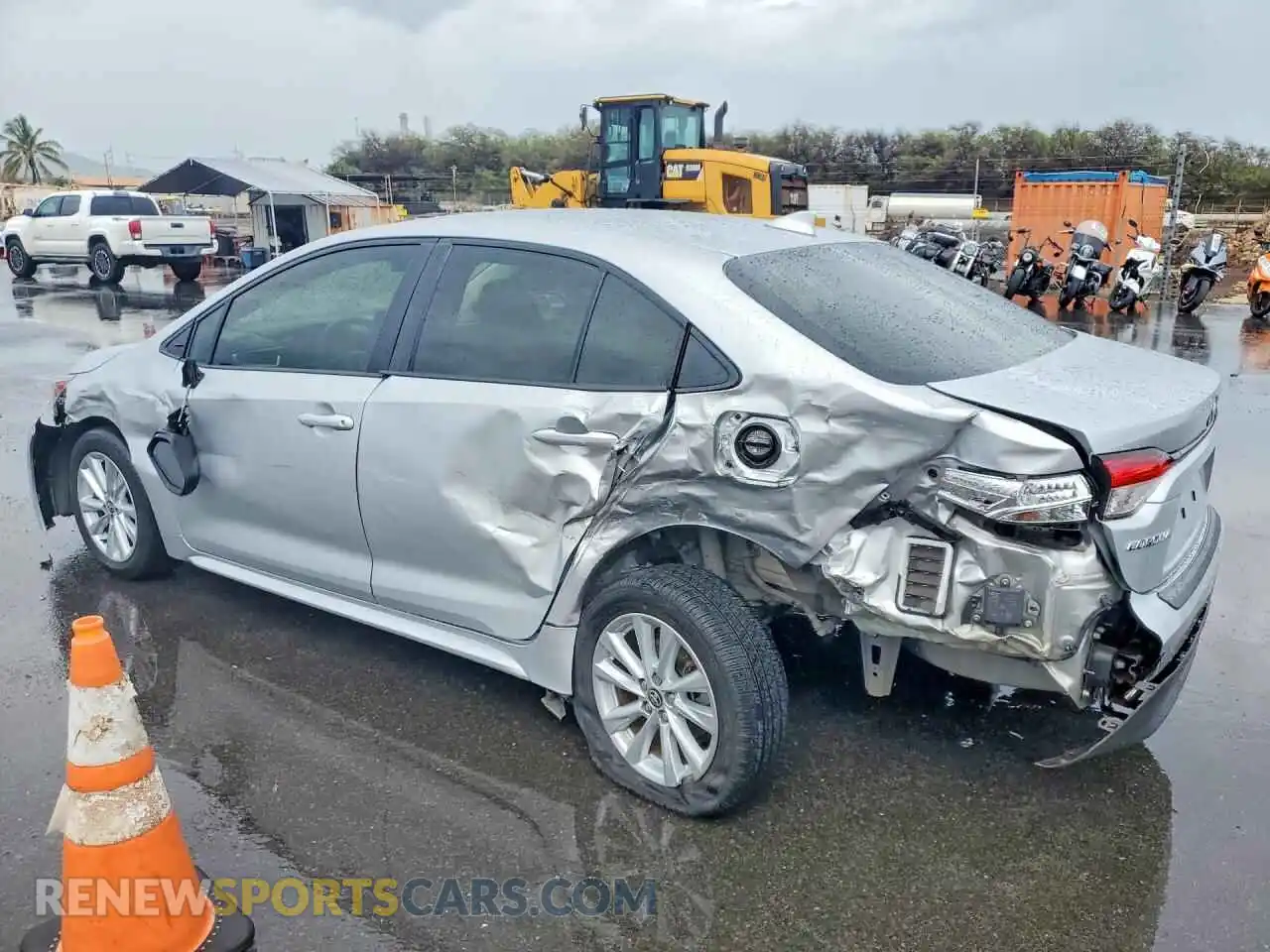 2 Photograph of a damaged car JTDB4MEE9PJ002584 TOYOTA COROLLA 2023