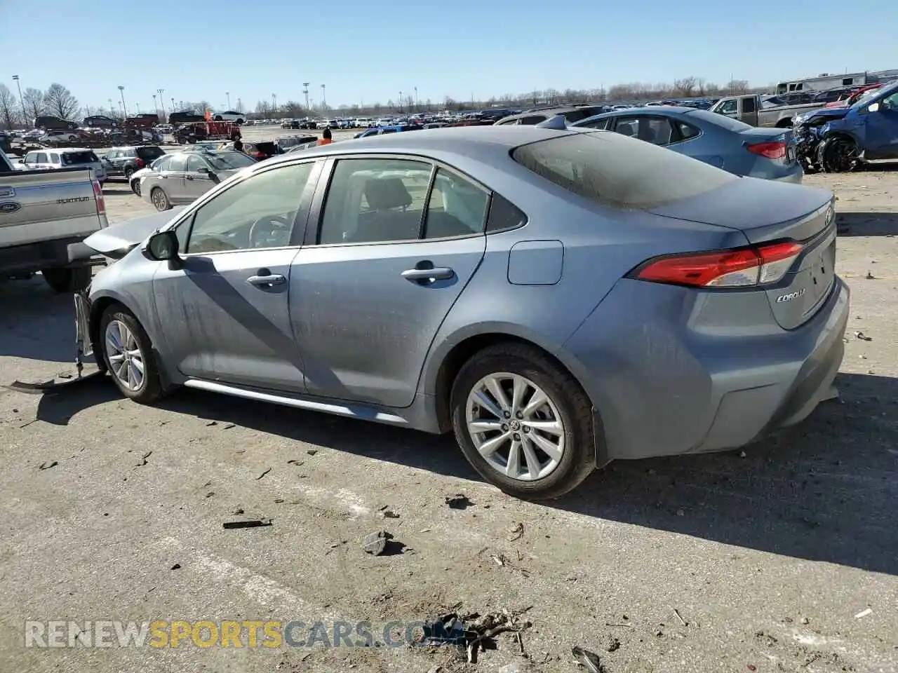 2 Photograph of a damaged car JTDB4MEE9PJ005128 TOYOTA COROLLA 2023