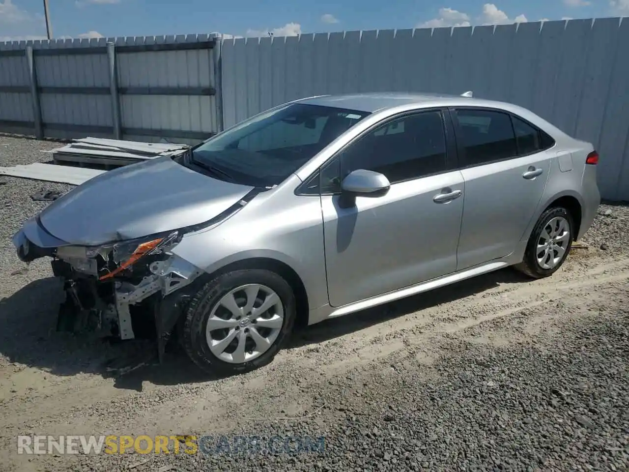 1 Photograph of a damaged car JTDB4MEEXP3000783 TOYOTA COROLLA 2023