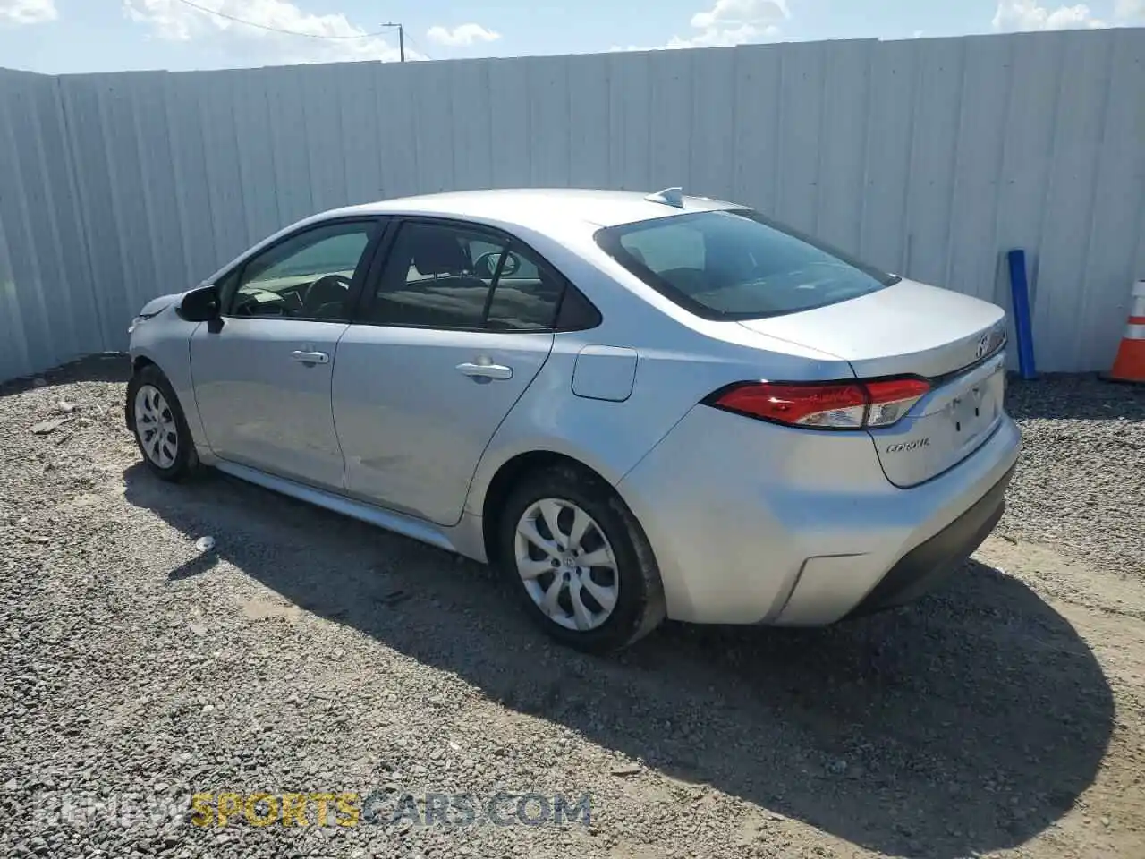 2 Photograph of a damaged car JTDB4MEEXP3000783 TOYOTA COROLLA 2023