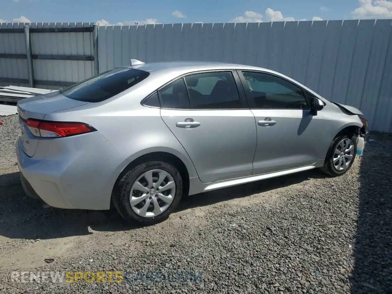 3 Photograph of a damaged car JTDB4MEEXP3000783 TOYOTA COROLLA 2023