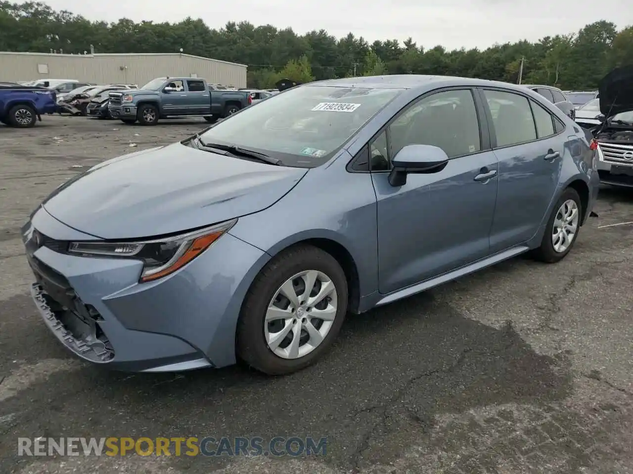 1 Photograph of a damaged car JTDB4MEEXP3004946 TOYOTA COROLLA 2023