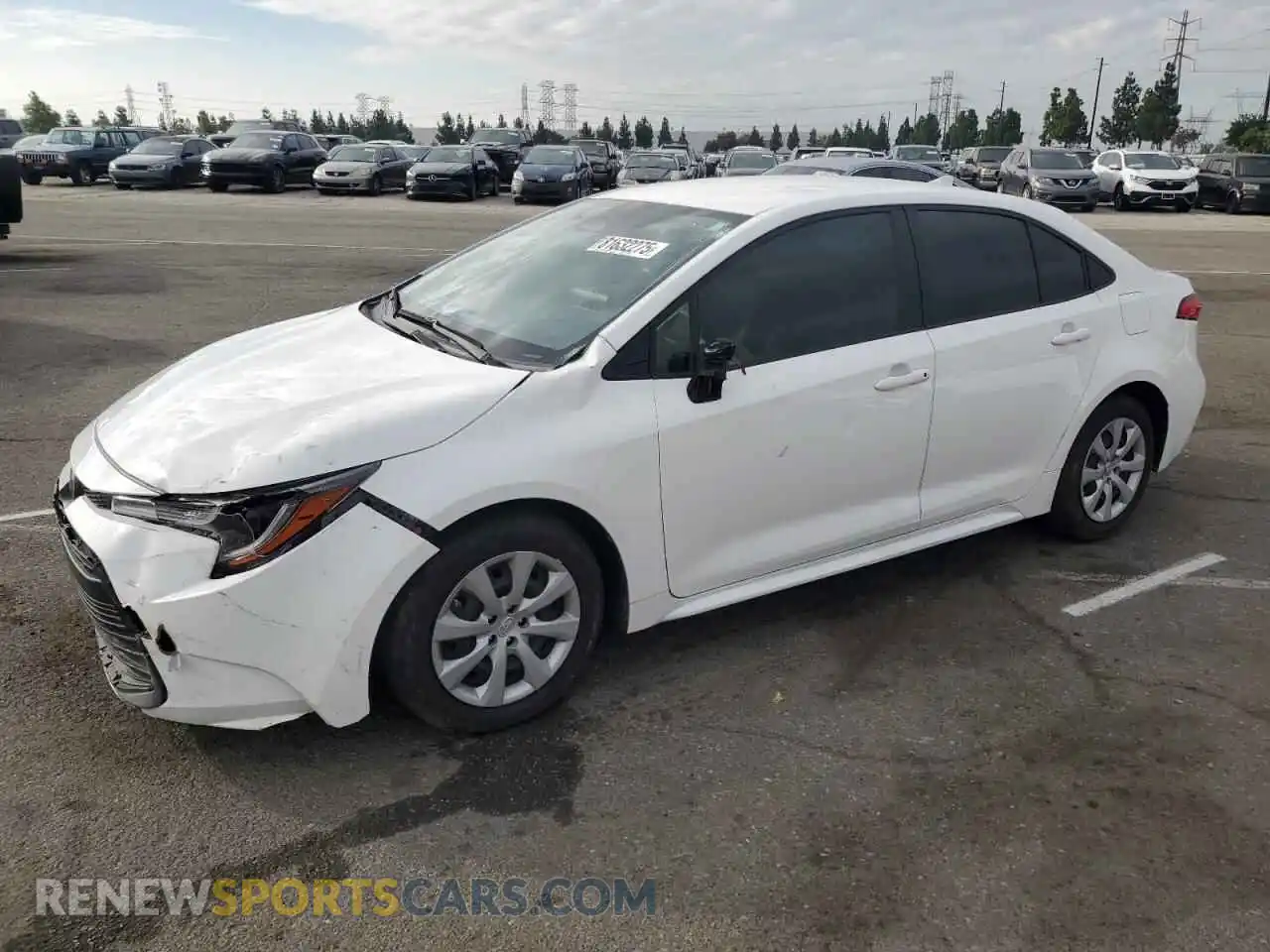 1 Photograph of a damaged car JTDB4MEEXP3014683 TOYOTA COROLLA 2023
