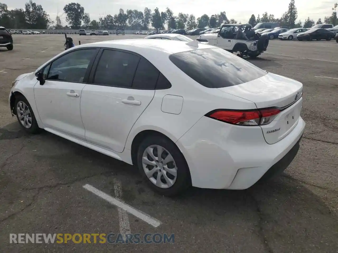 2 Photograph of a damaged car JTDB4MEEXP3014683 TOYOTA COROLLA 2023