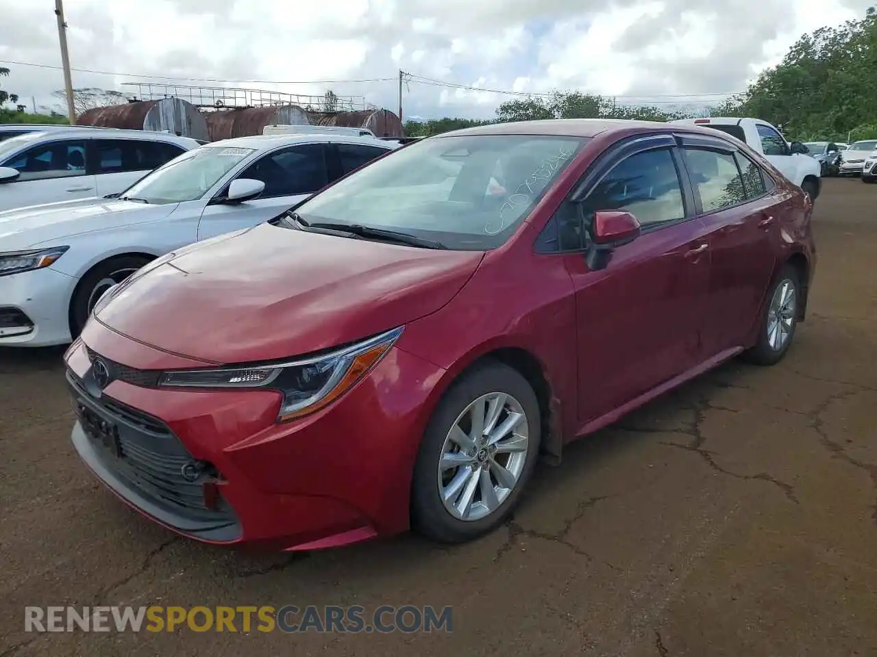 1 Photograph of a damaged car JTDB4MEEXPJ001699 TOYOTA COROLLA 2023