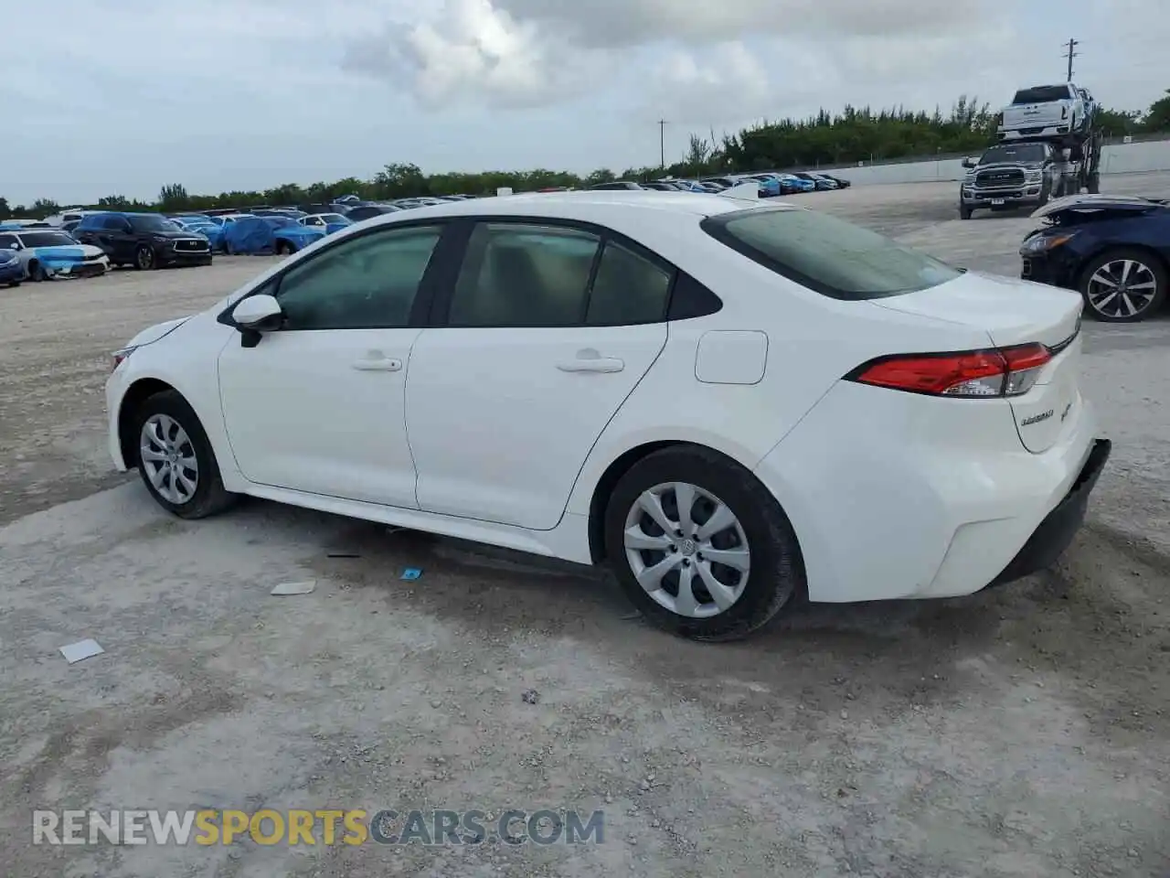 2 Photograph of a damaged car JTDB4MEEXPJ005929 TOYOTA COROLLA 2023