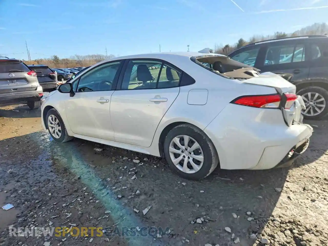 2 Photograph of a damaged car JTDB4MEEXPJ006823 TOYOTA COROLLA 2023