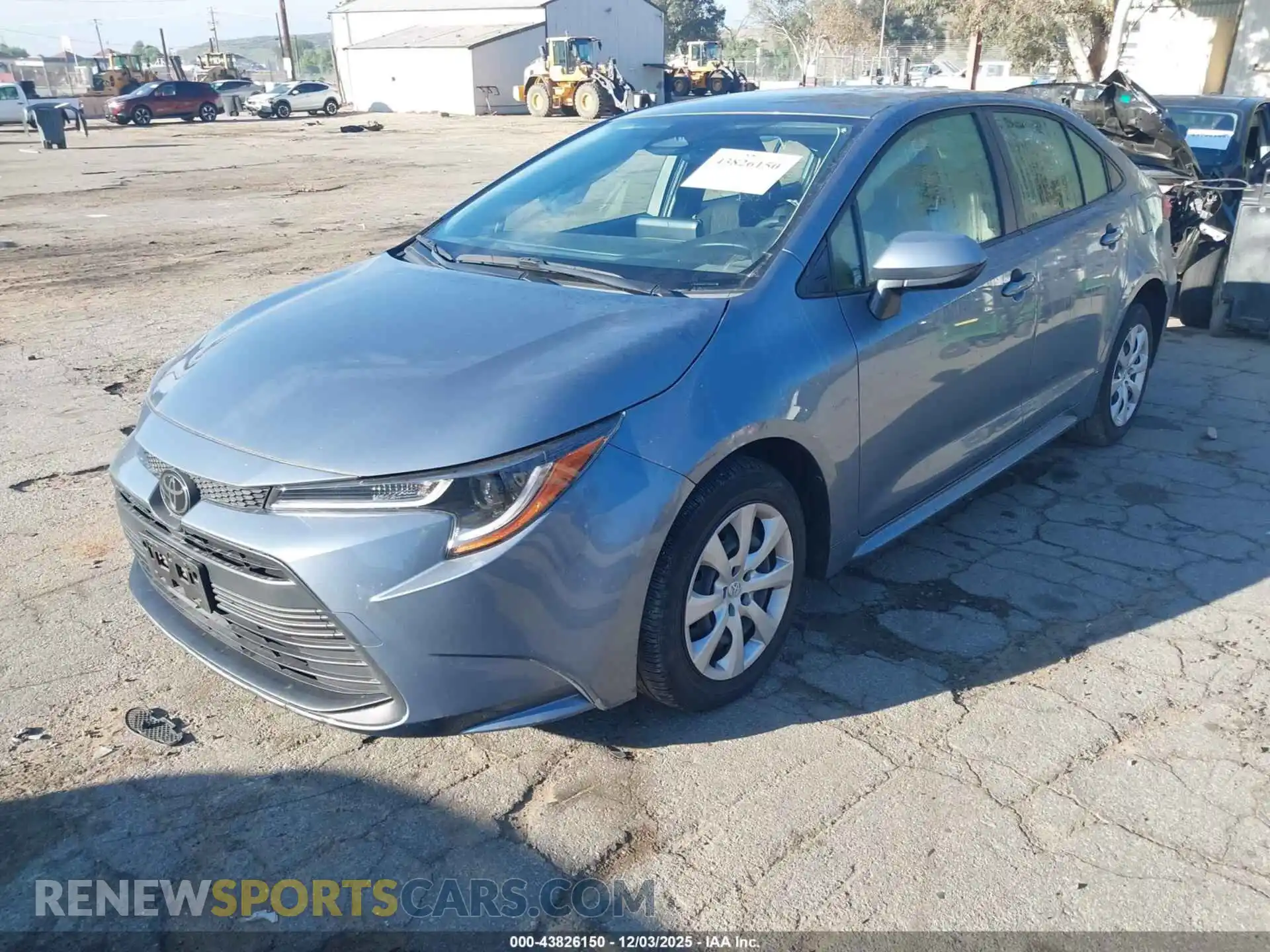 2 fotografías del automóvil dañado JTDB4MEEXPJ007776 TOYOTA COROLLA 2023