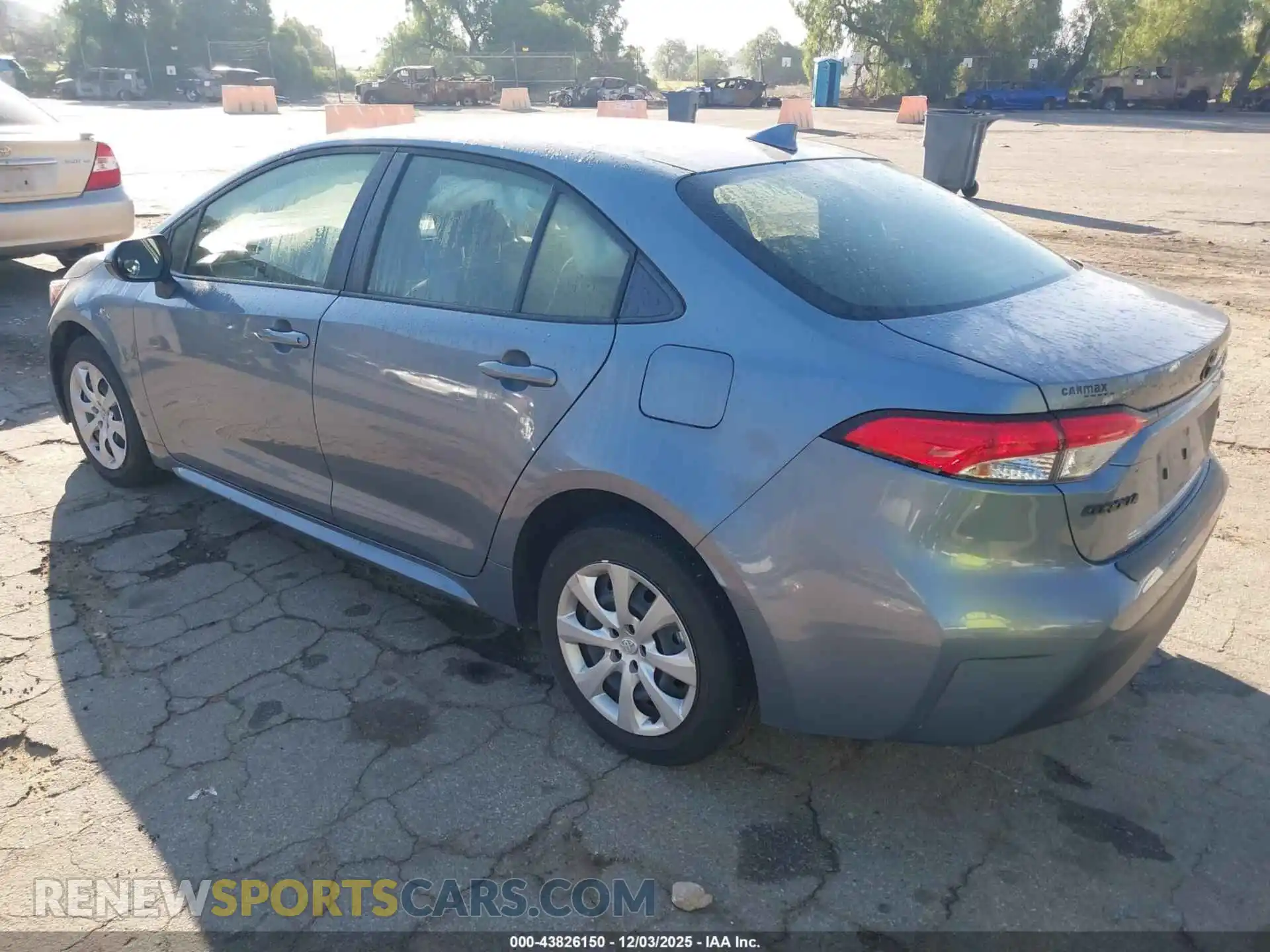 3 fotografías del automóvil dañado JTDB4MEEXPJ007776 TOYOTA COROLLA 2023