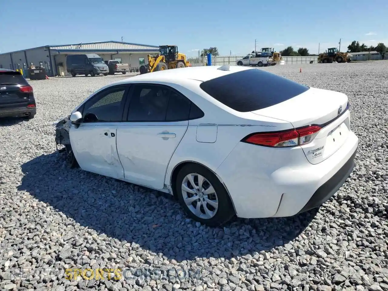 2 Photograph of a damaged car JTDBCMFE2P3000665 TOYOTA COROLLA 2023