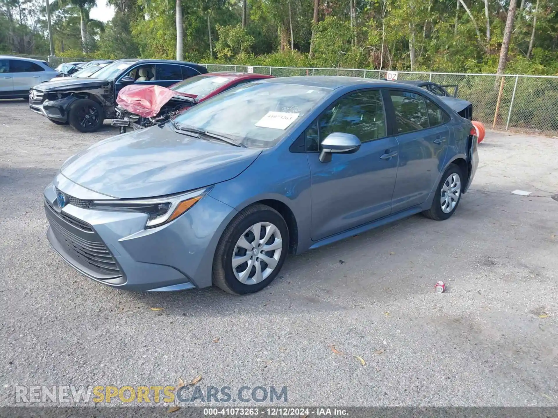 2 Photograph of a damaged car JTDBCMFE2P3014596 TOYOTA COROLLA 2023