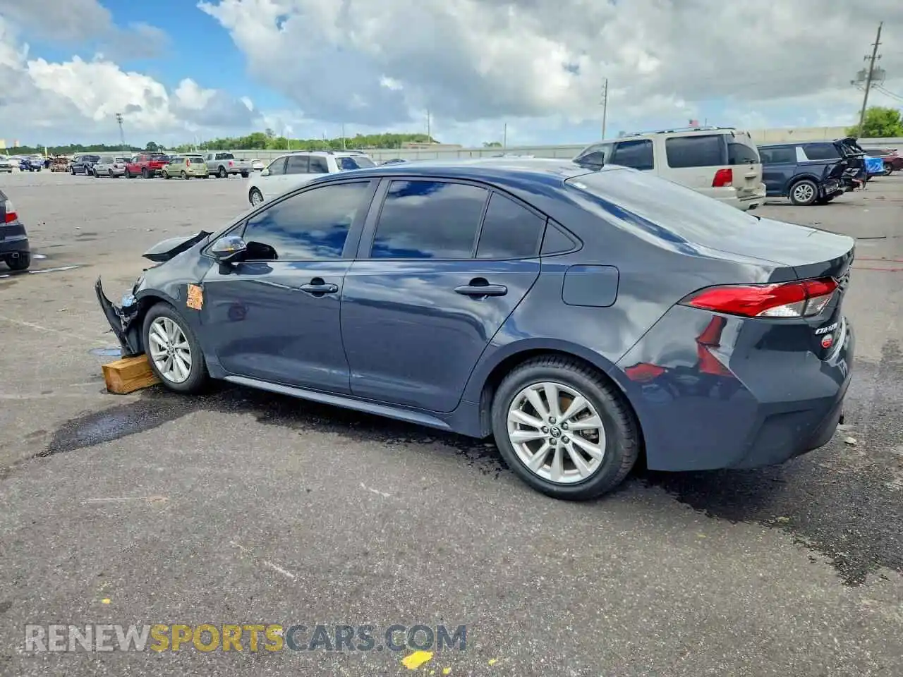 2 Photograph of a damaged car JTDBCMFE2P3023315 TOYOTA COROLLA 2023