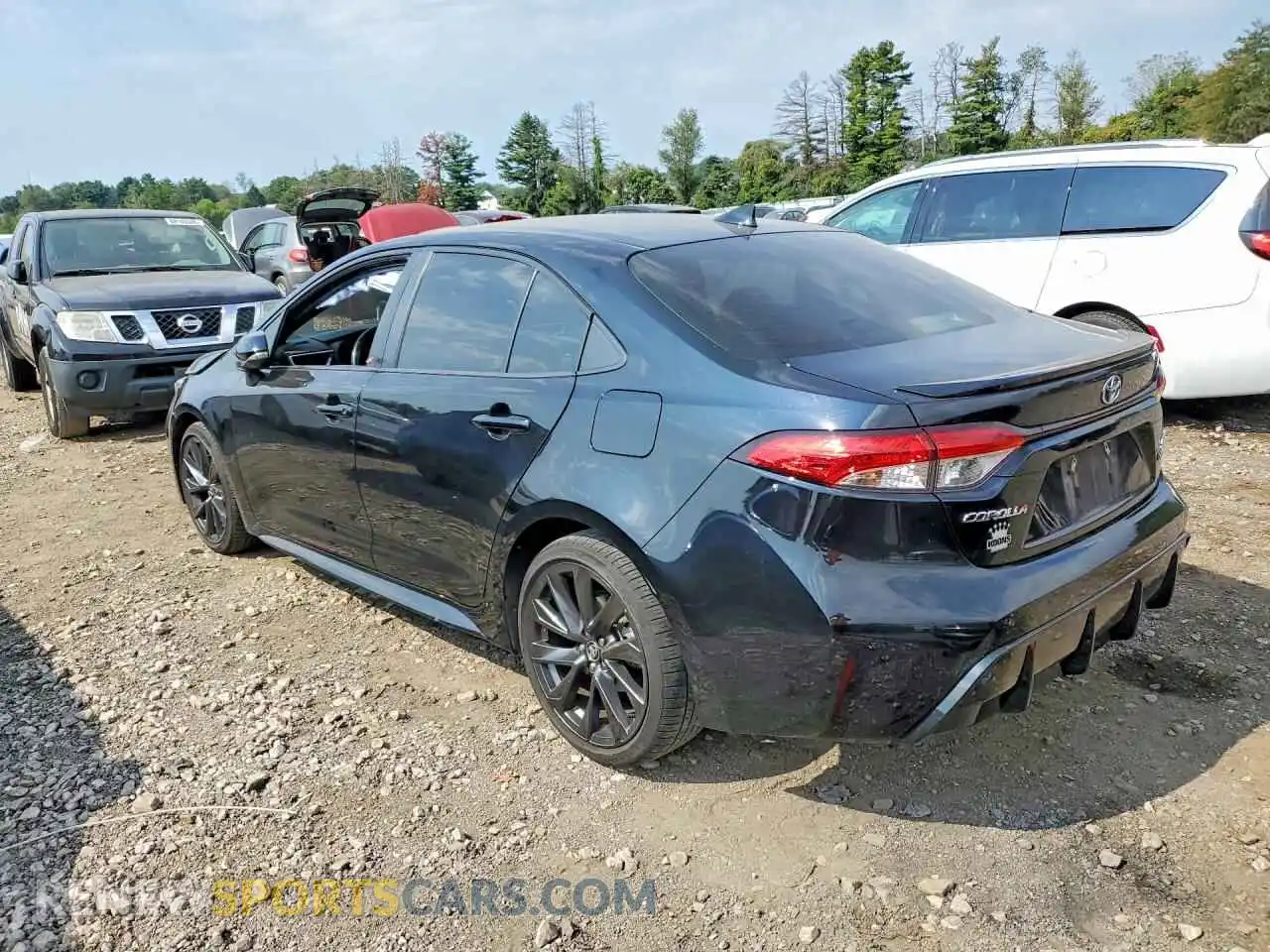 2 Photograph of a damaged car JTDBCMFE4P3000313 TOYOTA COROLLA 2023