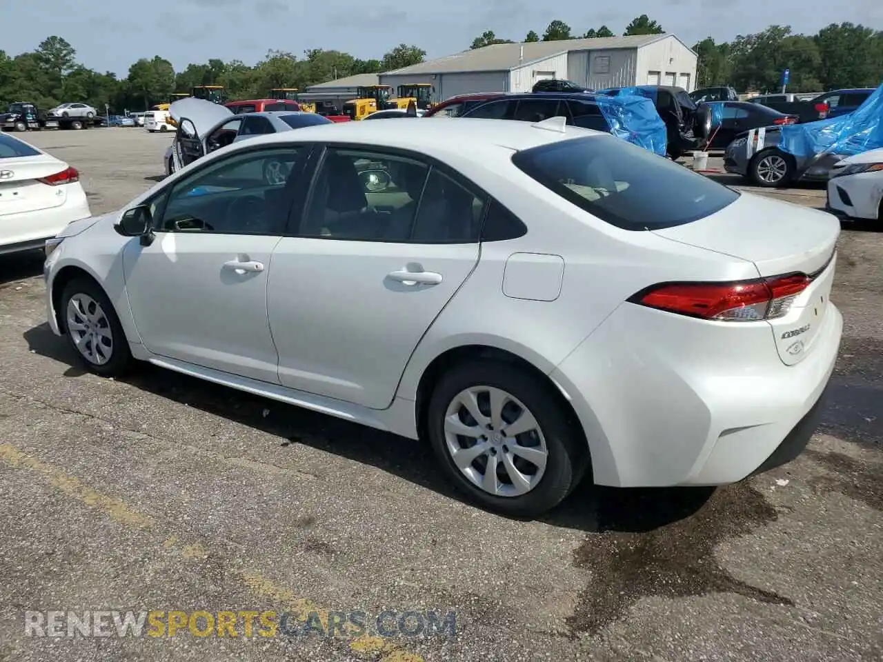 2 Photograph of a damaged car JTDBCMFE4P3026801 TOYOTA COROLLA 2023