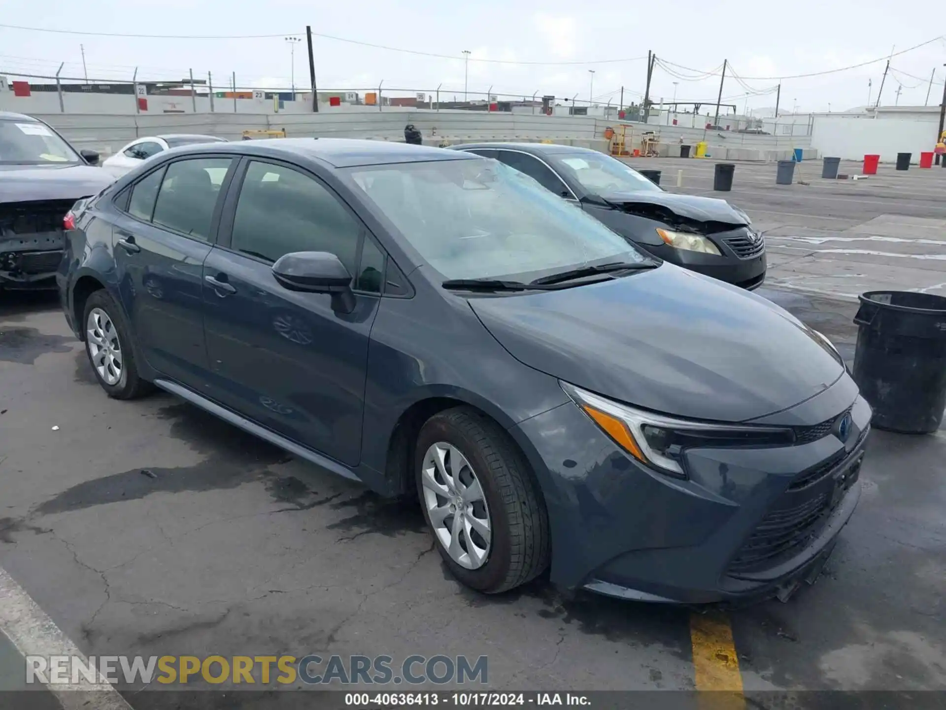 1 Photograph of a damaged car JTDBCMFE5P3010803 TOYOTA COROLLA 2023