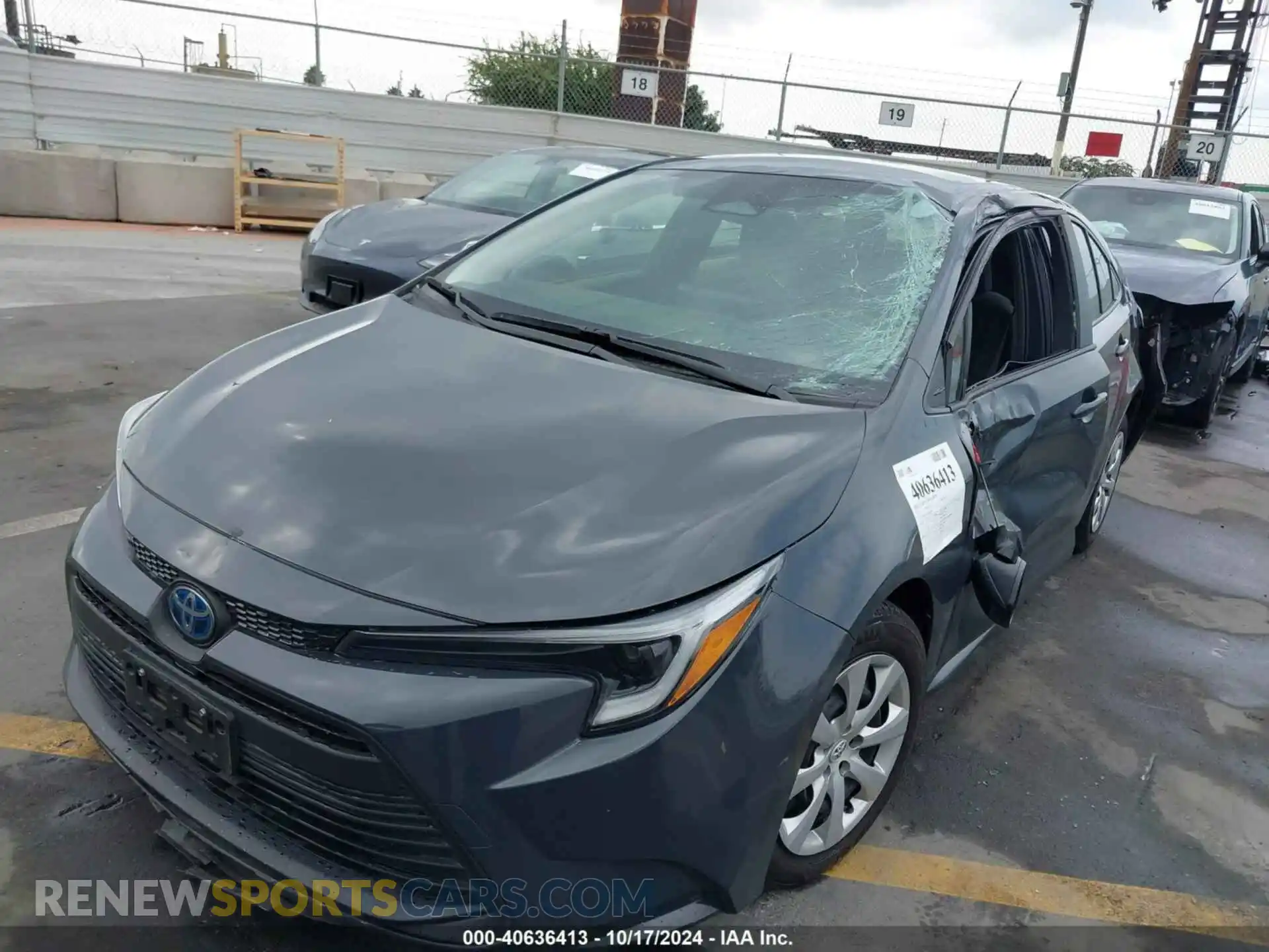 2 Photograph of a damaged car JTDBCMFE5P3010803 TOYOTA COROLLA 2023