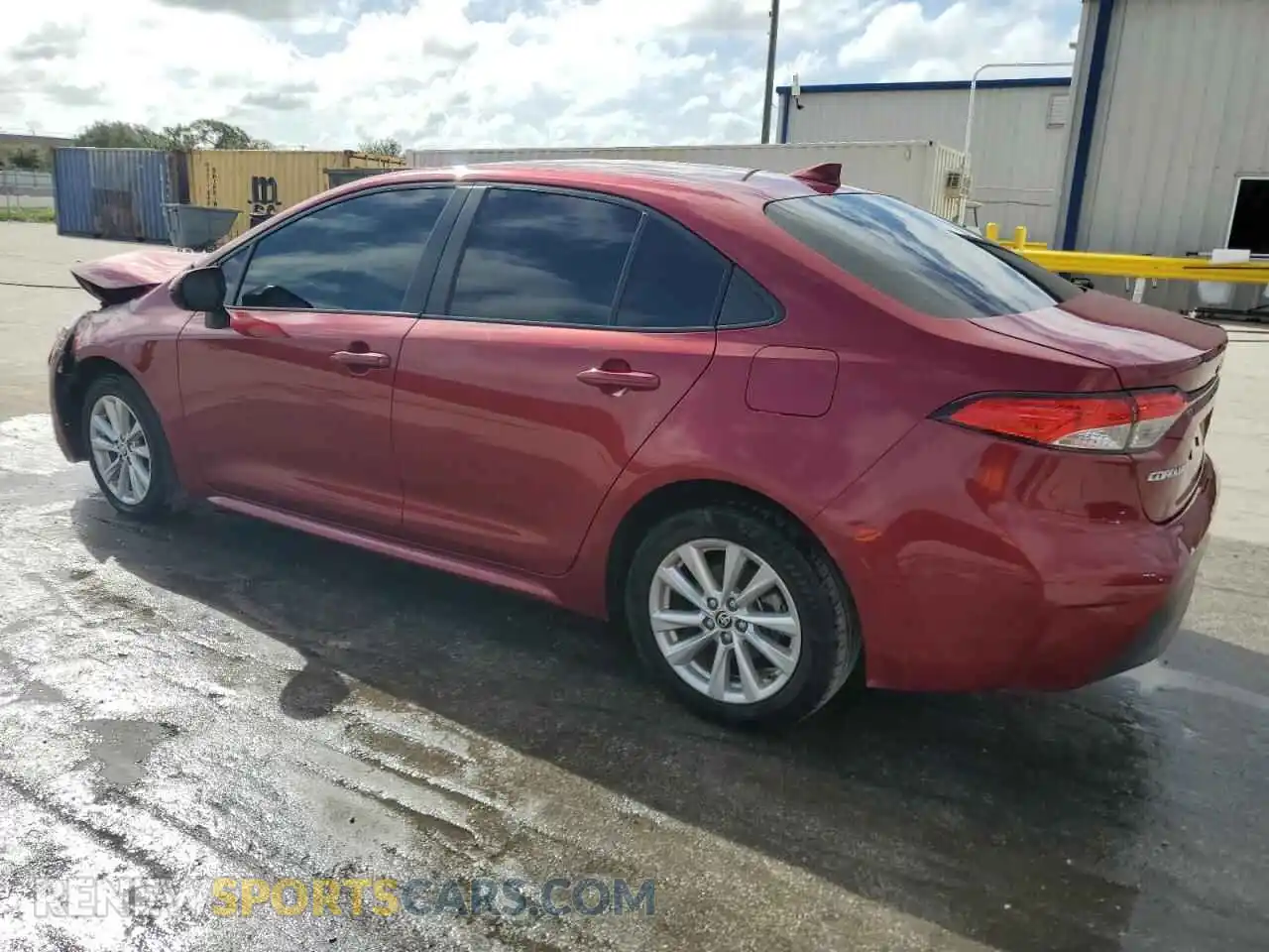 2 Photograph of a damaged car JTDBCMFE5PJ010456 TOYOTA COROLLA 2023