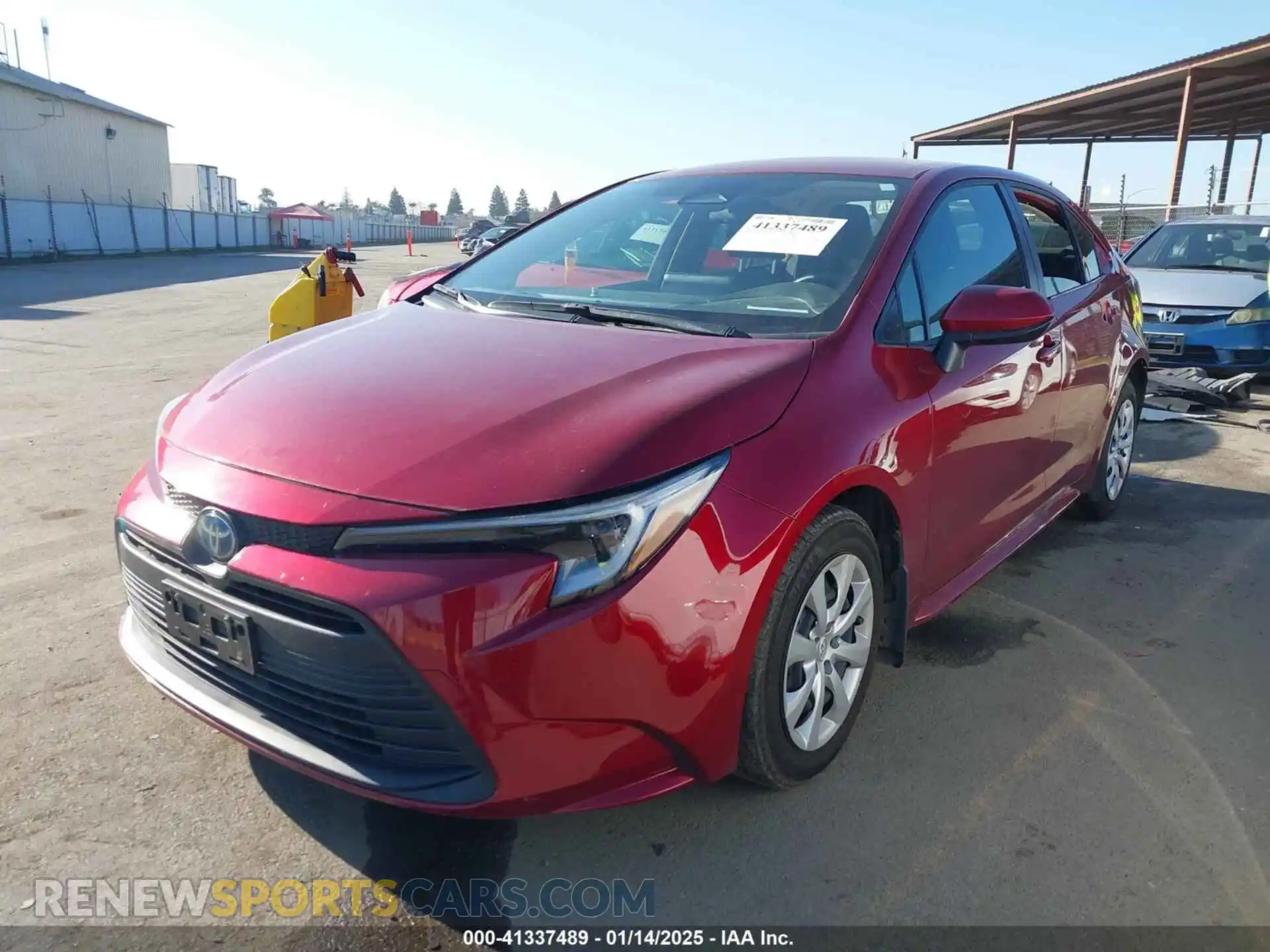 2 Photograph of a damaged car JTDBCMFE6PJ005248 TOYOTA COROLLA 2023