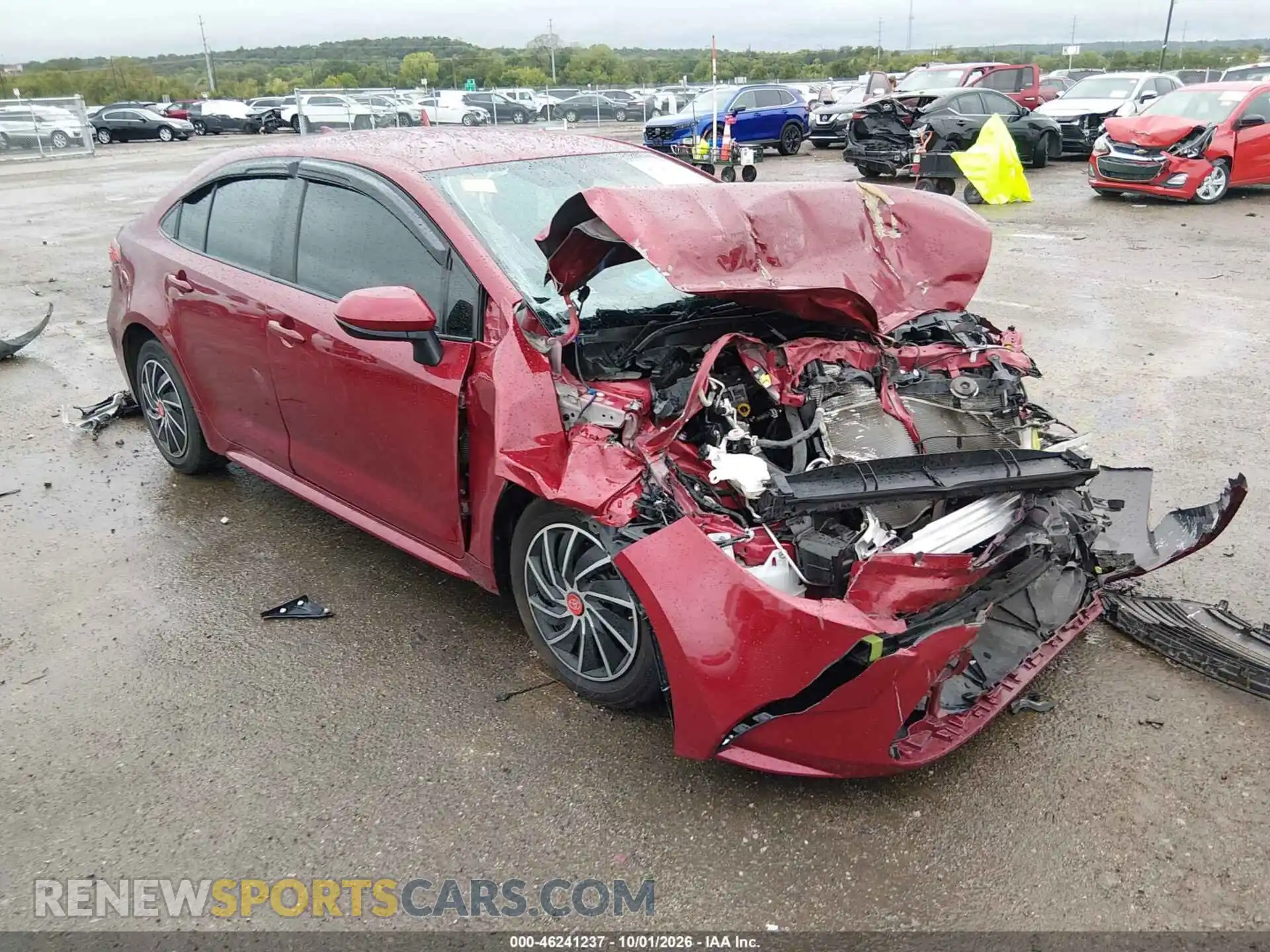 1 fotografías del automóvil dañado JTDBCMFE6PJ006433 TOYOTA COROLLA 2023