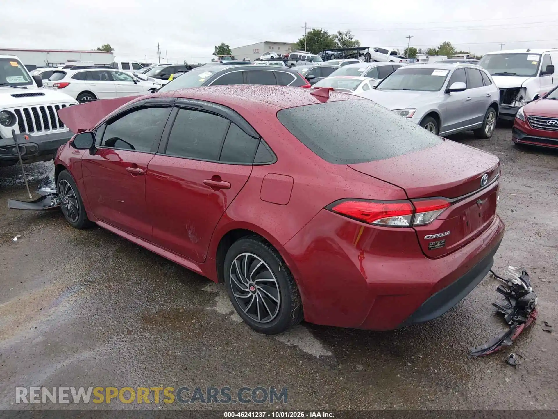 3 fotografías del automóvil dañado JTDBCMFE6PJ006433 TOYOTA COROLLA 2023