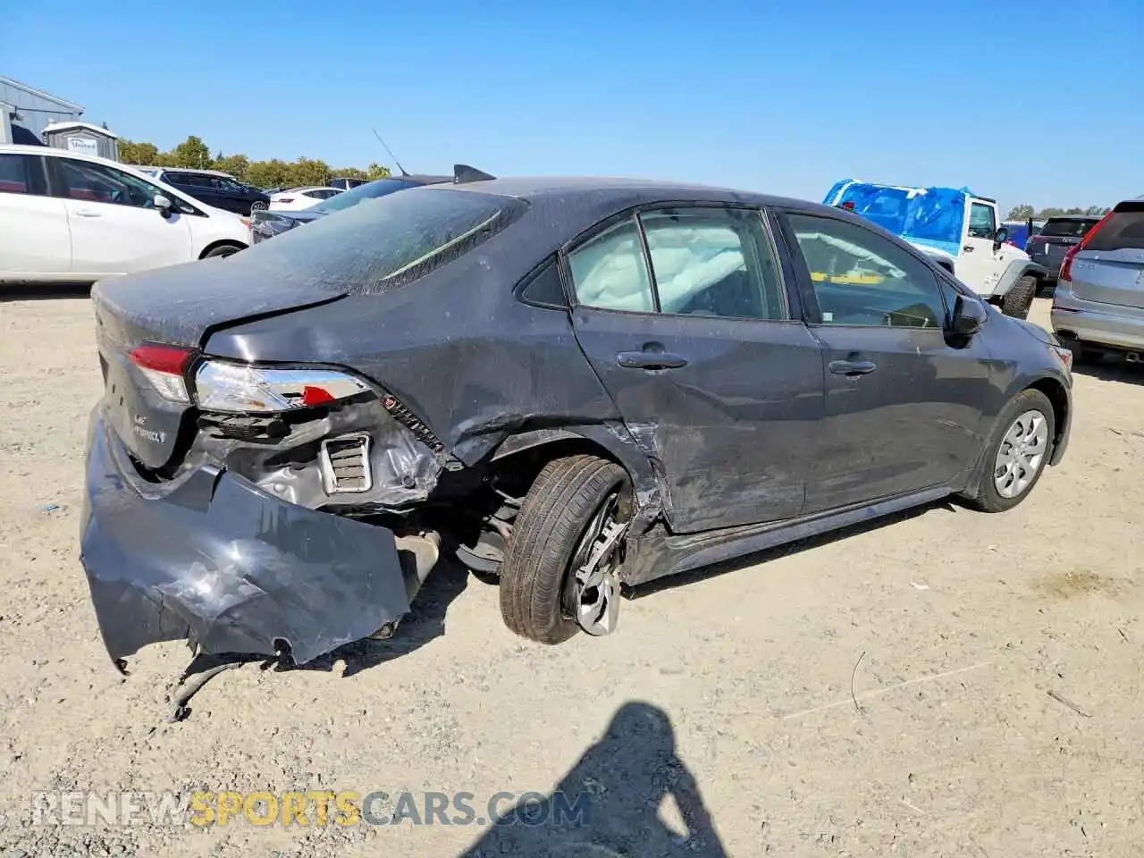 3 Photograph of a damaged car JTDBCMFE7P3000337 TOYOTA COROLLA 2023