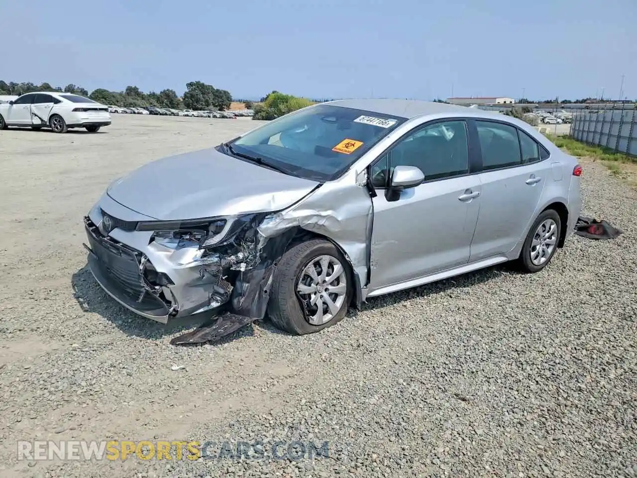 1 fotografías del automóvil dañado JTDBCMFE7P3003237 TOYOTA COROLLA 2023