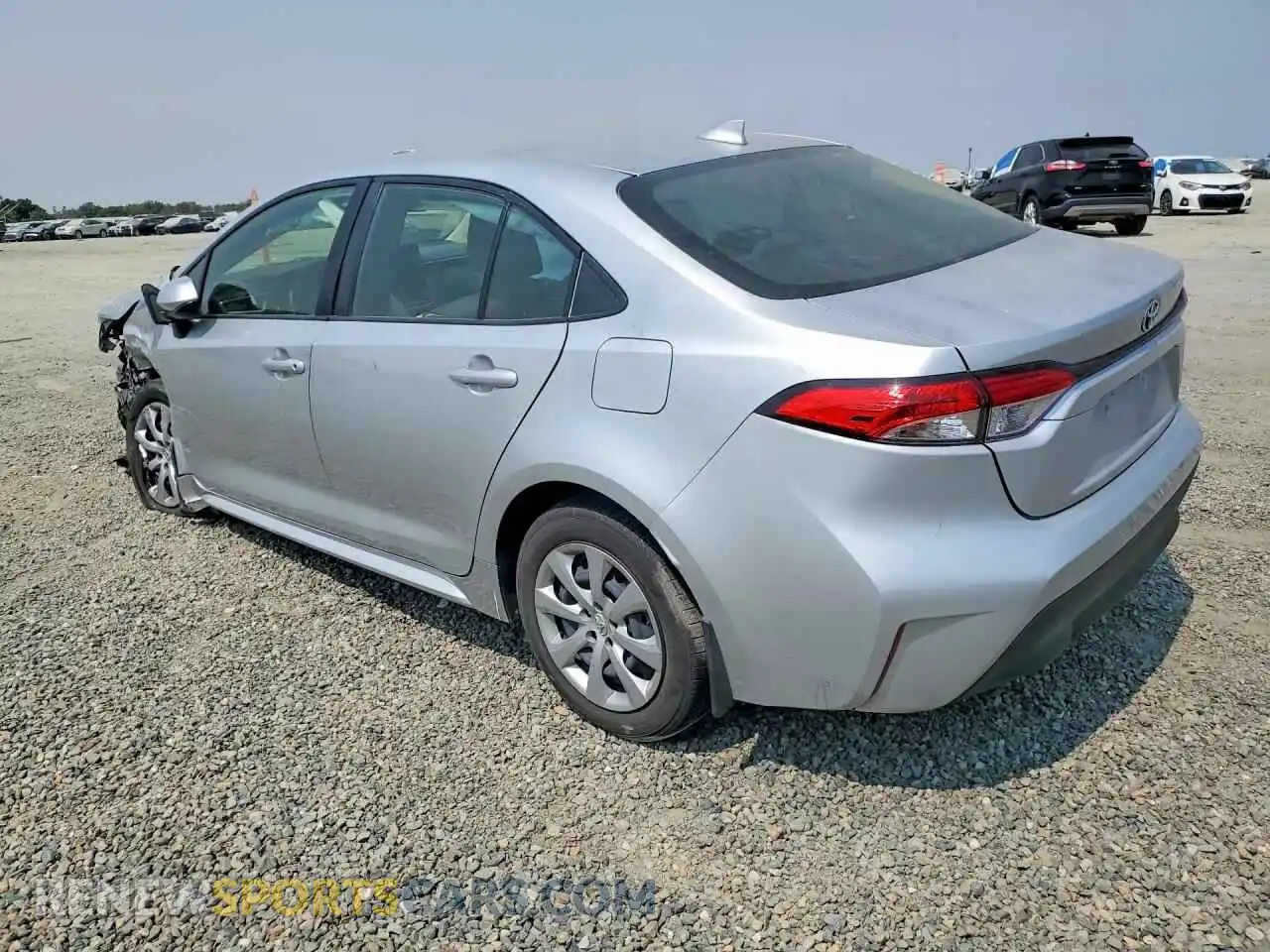 2 fotografías del automóvil dañado JTDBCMFE7P3003237 TOYOTA COROLLA 2023