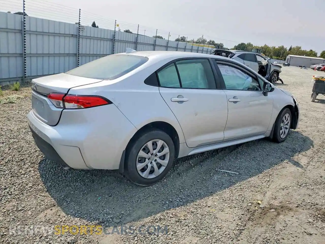 3 fotografías del automóvil dañado JTDBCMFE7P3003237 TOYOTA COROLLA 2023