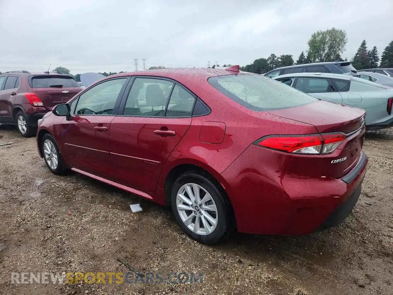 2 fotografías del automóvil dañado JTDBCMFE7PJ007882 TOYOTA COROLLA 2023