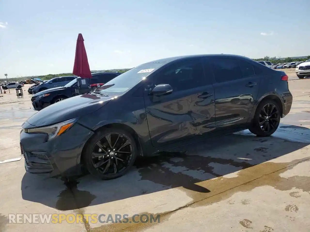 1 fotografías del automóvil dañado JTDBCMFE9P3026096 TOYOTA COROLLA 2023
