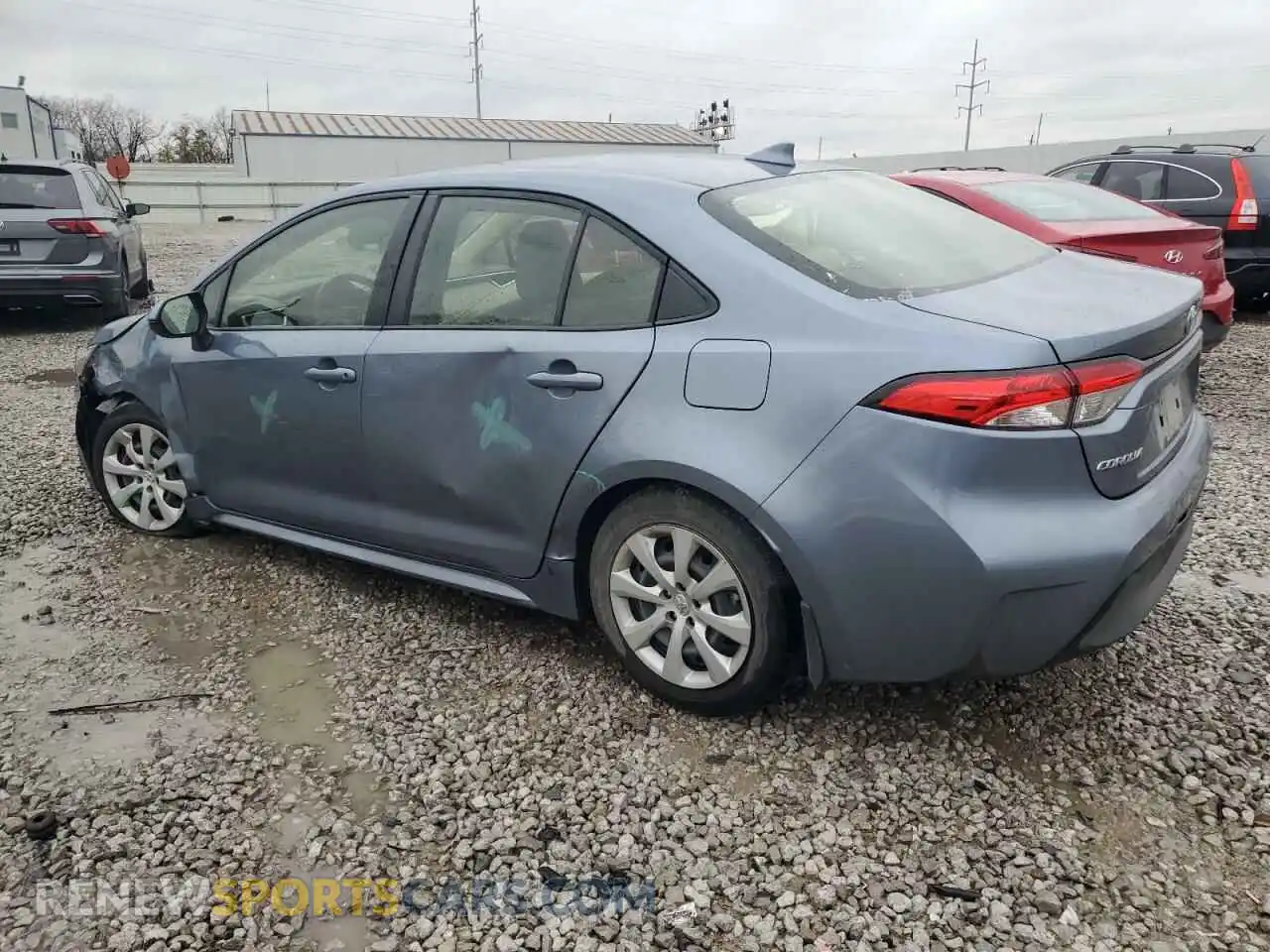2 Фотография поврежденного автомобиля JTDBCMFEXP3008903 TOYOTA COROLLA 2023