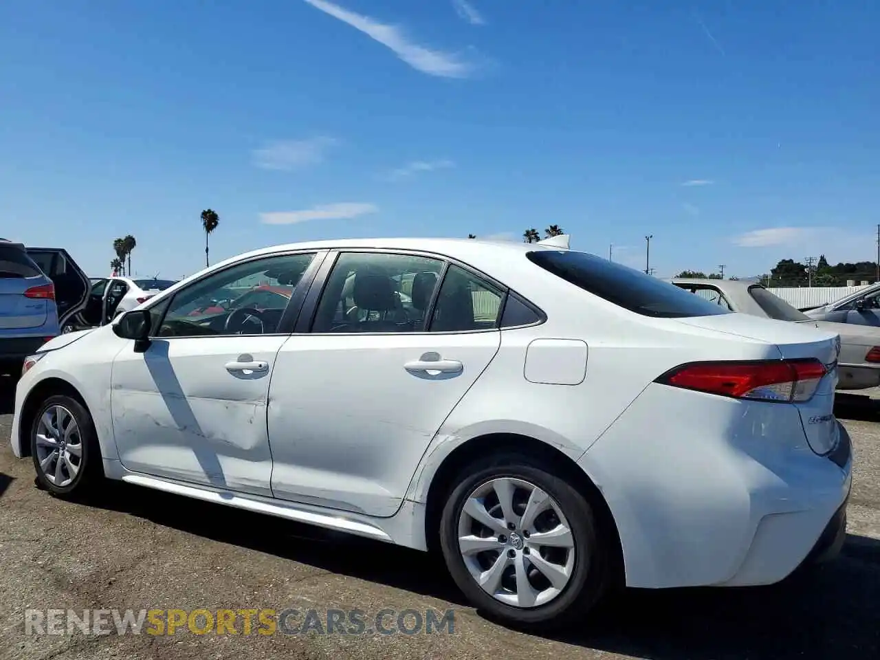 2 Photograph of a damaged car JTDBCMFEXP3012045 TOYOTA COROLLA 2023