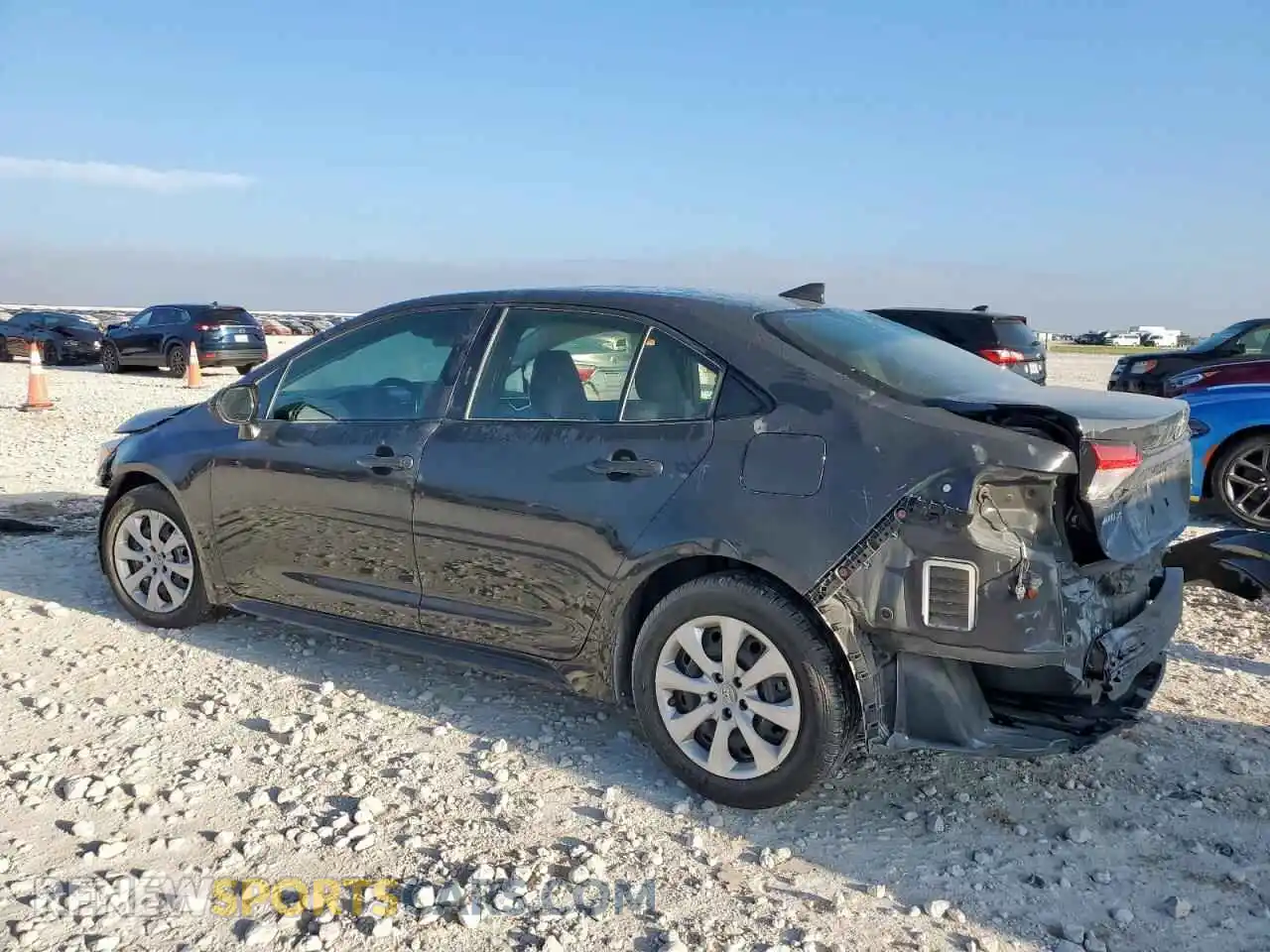 2 Photograph of a damaged car JTDBCMFEXP3014345 TOYOTA COROLLA 2023