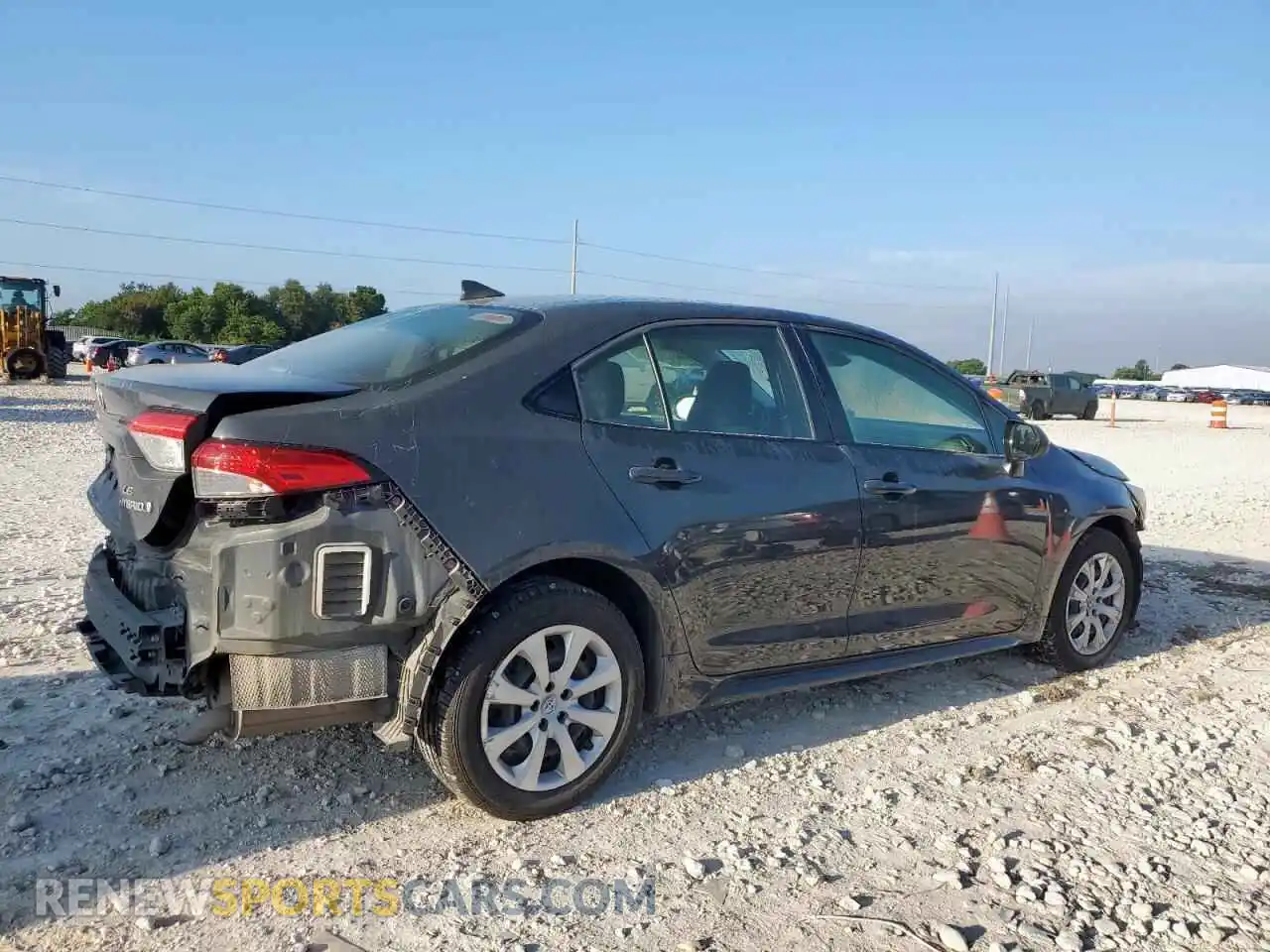 3 Photograph of a damaged car JTDBCMFEXP3014345 TOYOTA COROLLA 2023