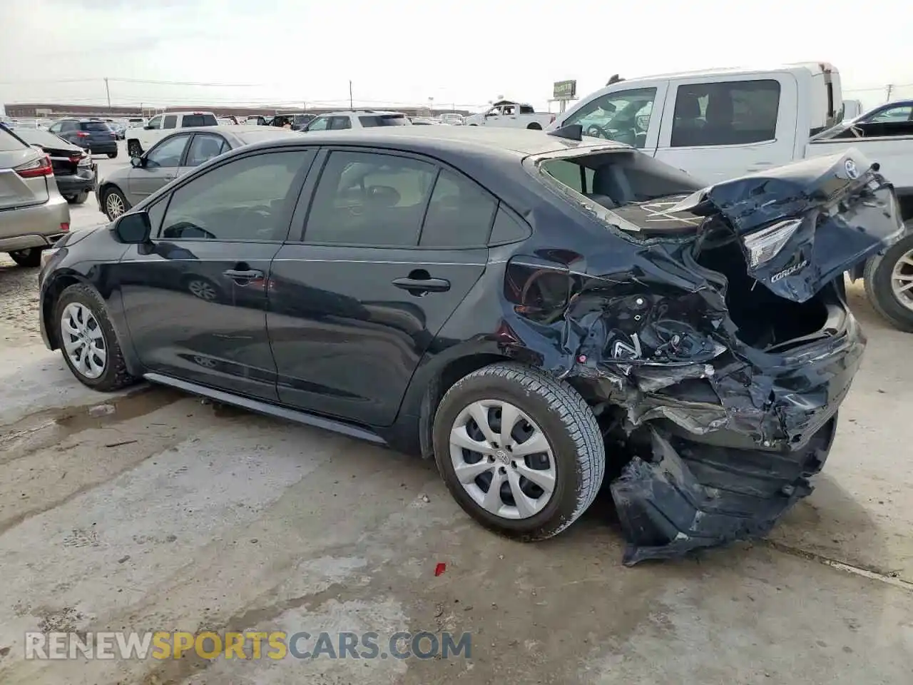 2 Фотография поврежденного автомобиля JTDBCMFEXP3015401 TOYOTA COROLLA 2023